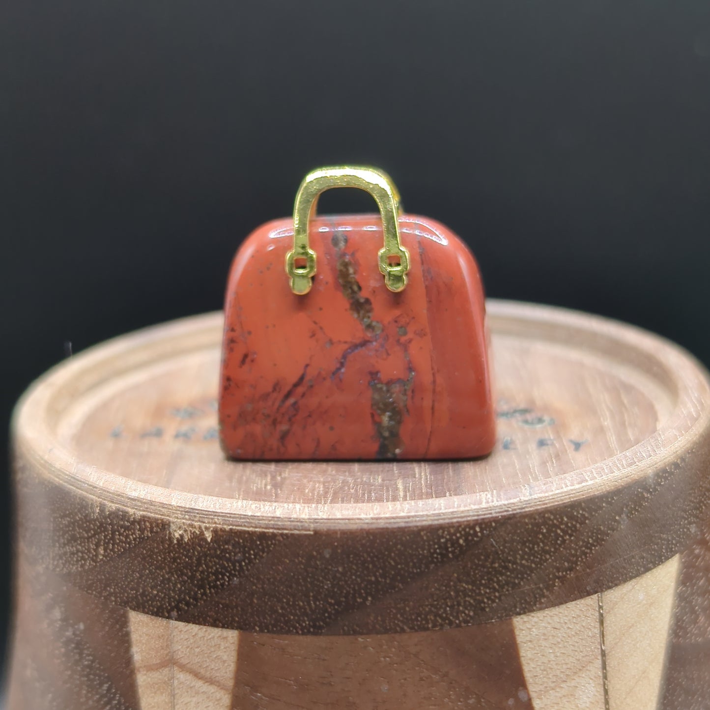 Crystal Purse (Red Jasper) - PROTECTION, BALANCE YIN/YANG, ENDURANCE