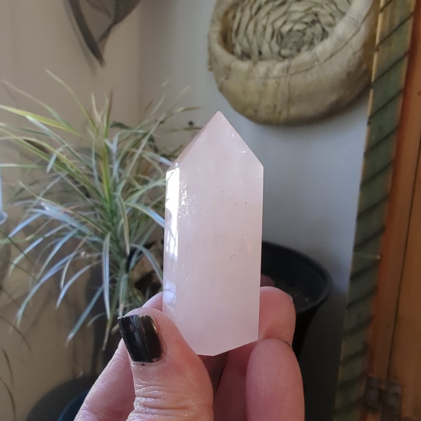 Rose Quartz Energy Tower - LOVE, PROTECTION, FORGIVENESS