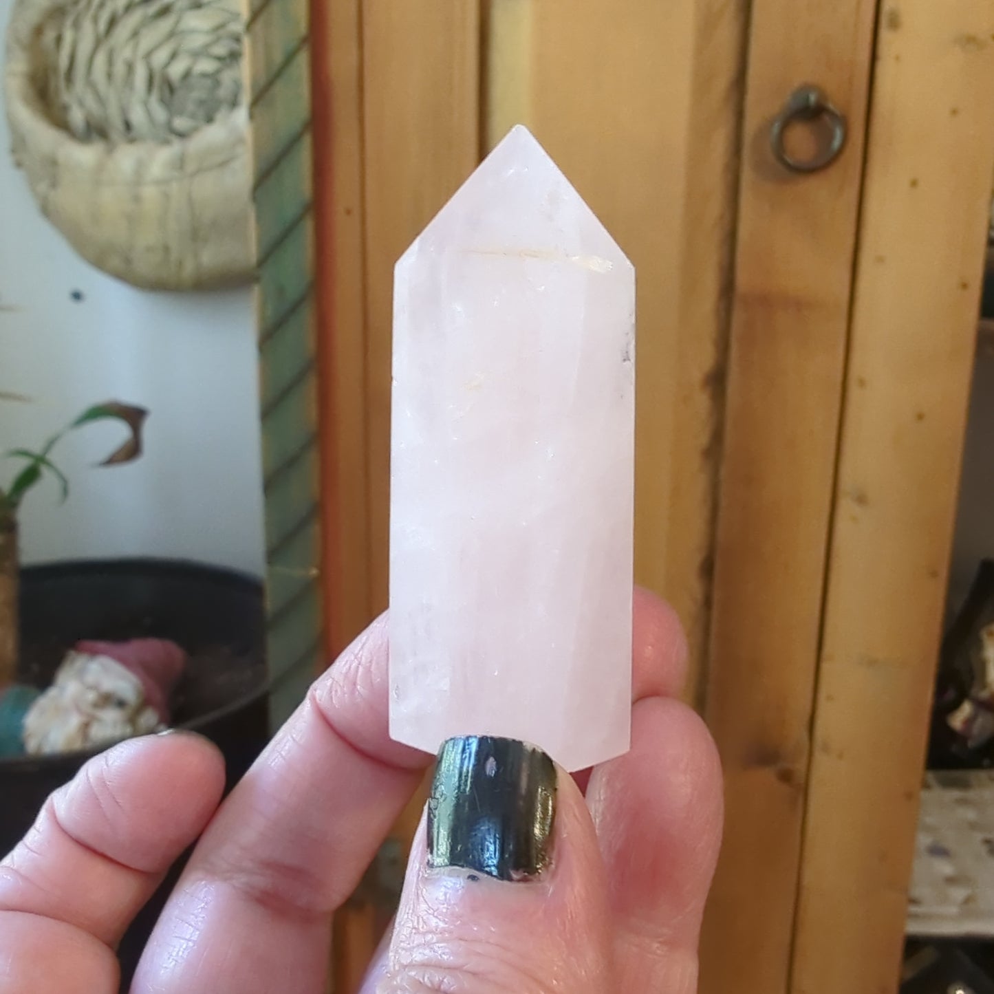 Rose Quartz Energy Tower - LOVE, PROTECTION, FORGIVENESS