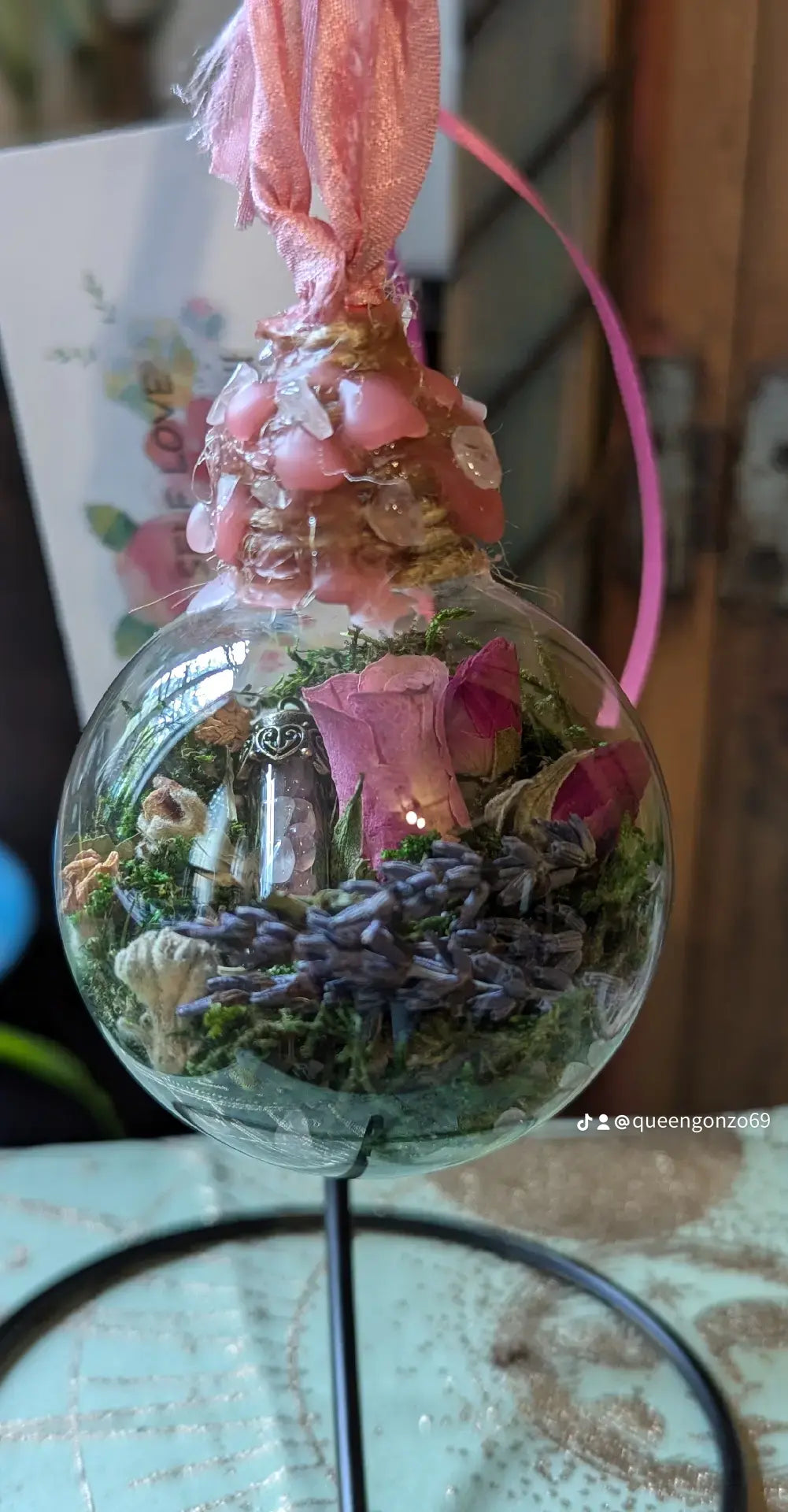 Self Love Witches Ball - I supply the elements, you supply the intention (DIY)