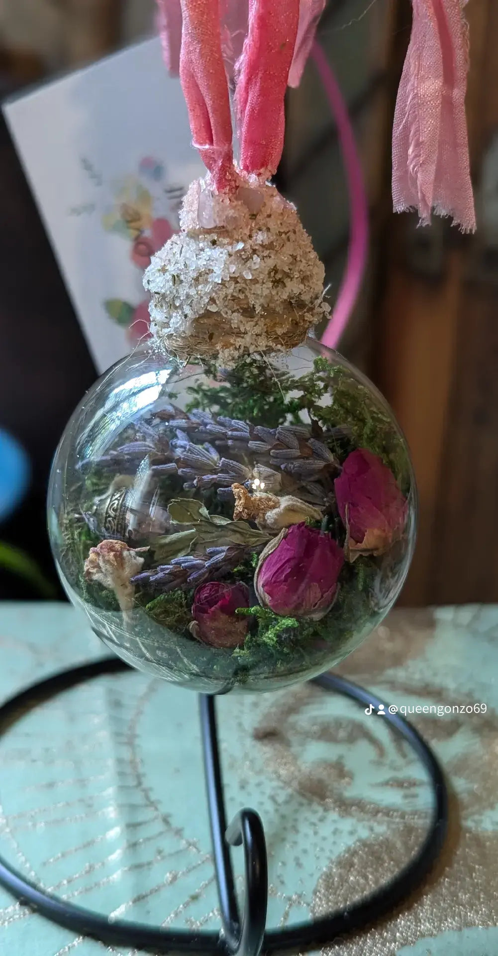 Self Love Witches Ball - I supply the elements, you supply the intention (DIY)