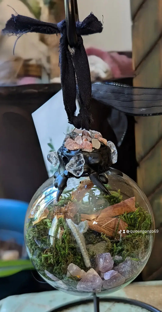 Protection Witches Ball - I supply the elements, you supply the intention ( DIY)