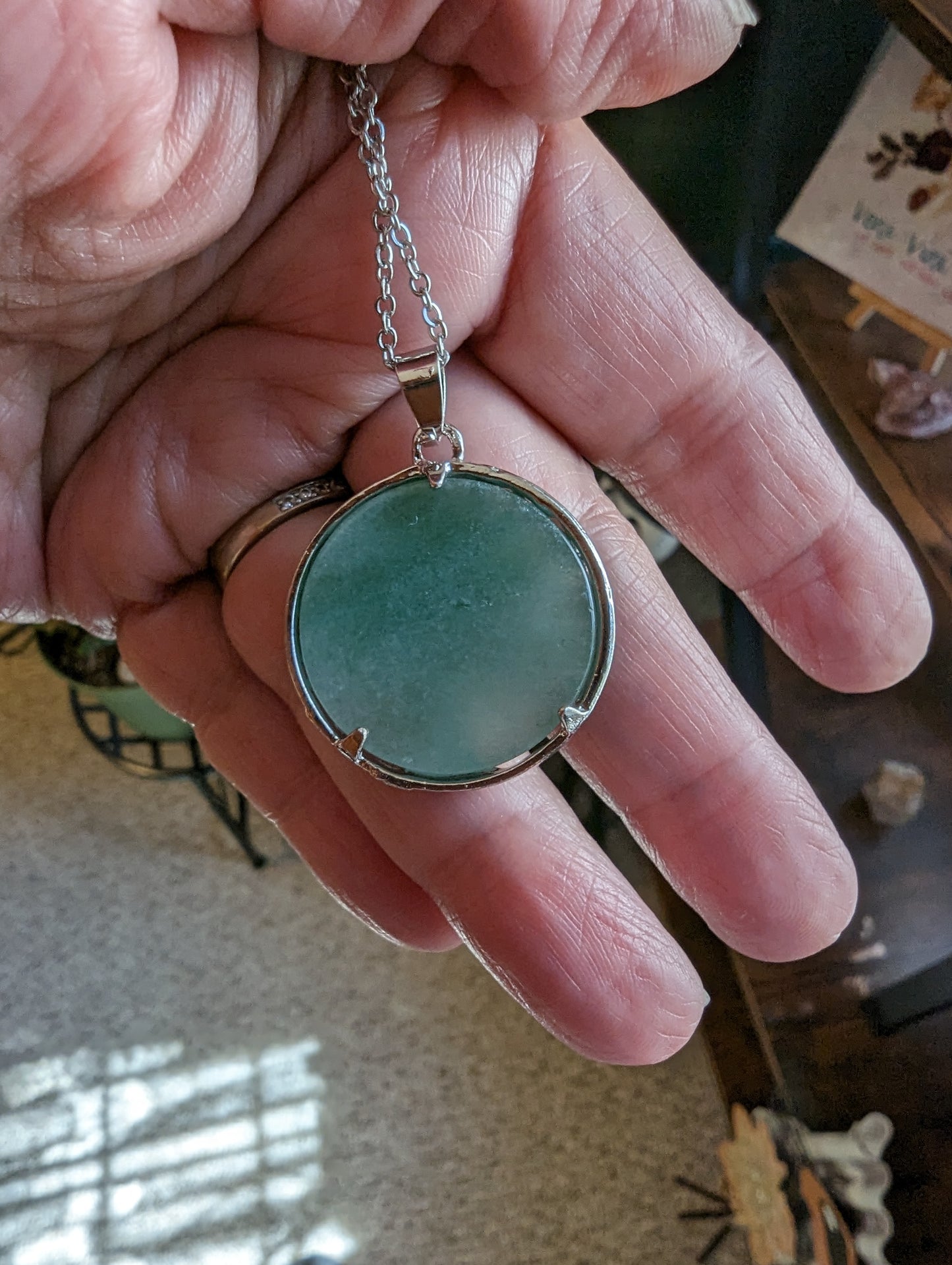 Tree of Life Pendant (Green Aventurine) - HEALING, ABUNDANCE, GROWTH