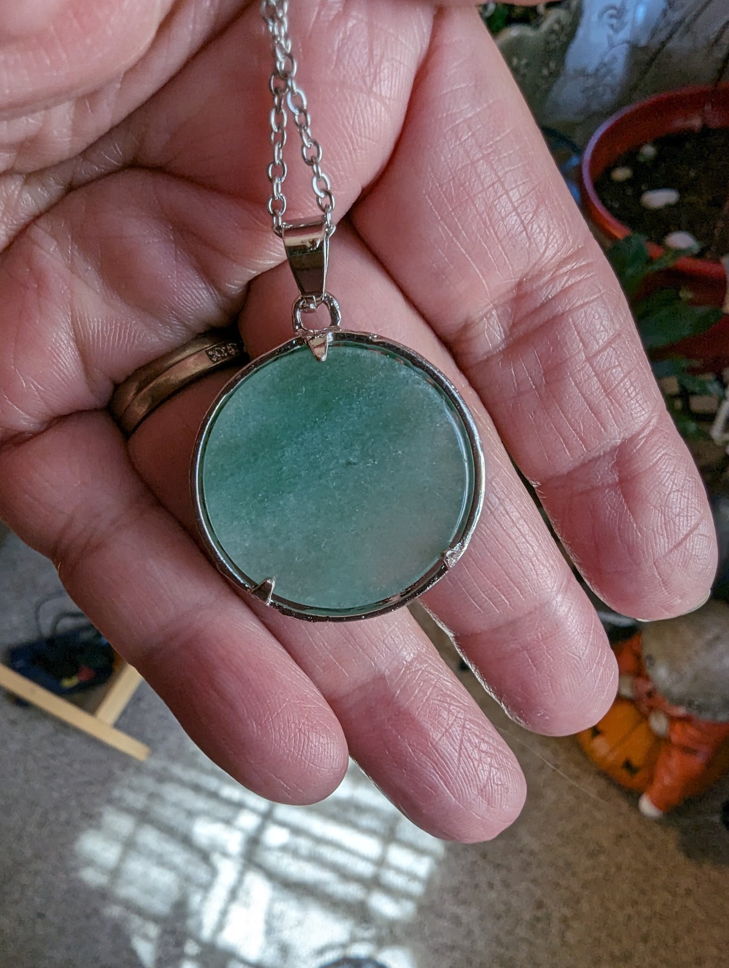 Tree of Life Pendant (Green Aventurine) - HEALING, ABUNDANCE, GROWTH