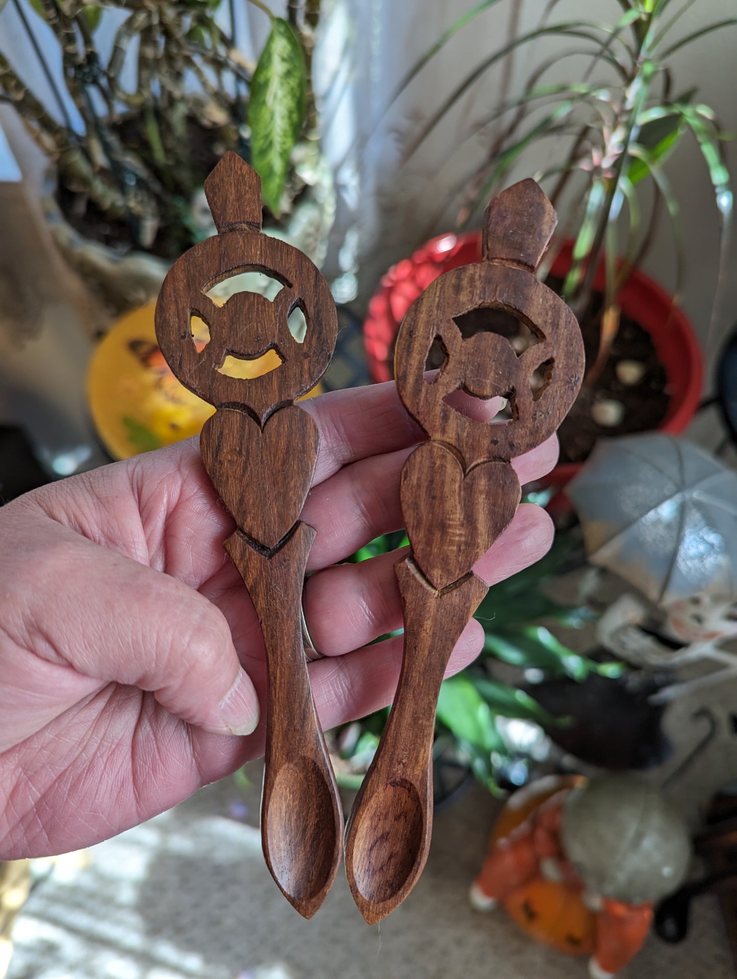 Triple moon altar spoon