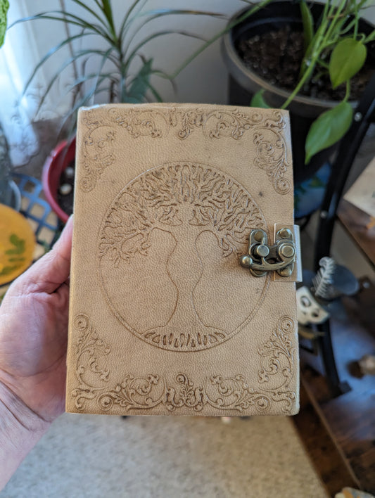 Leather Journal (Tree Goddess) 5x7