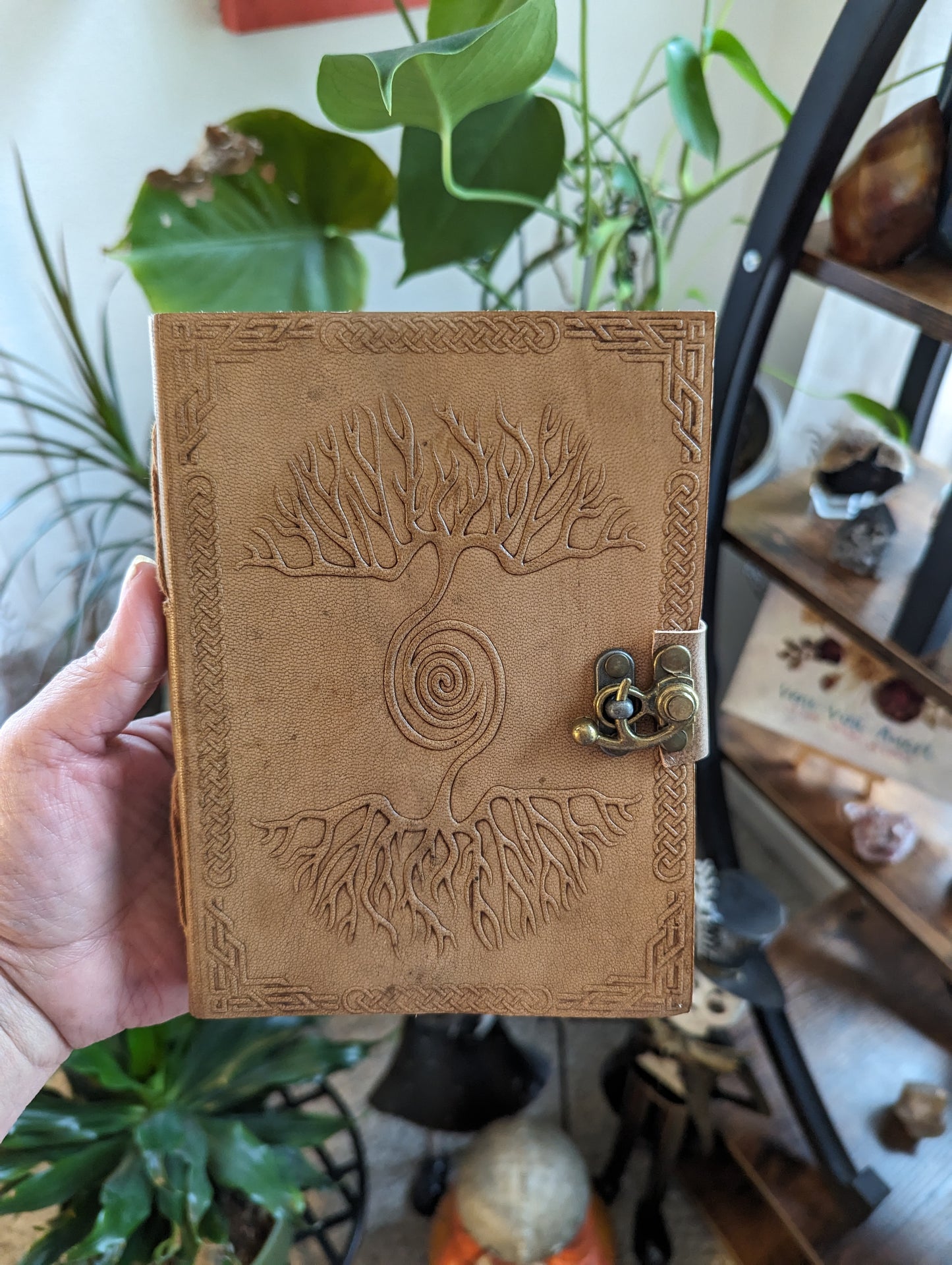 Leather Journal (Double Tree) 5x7