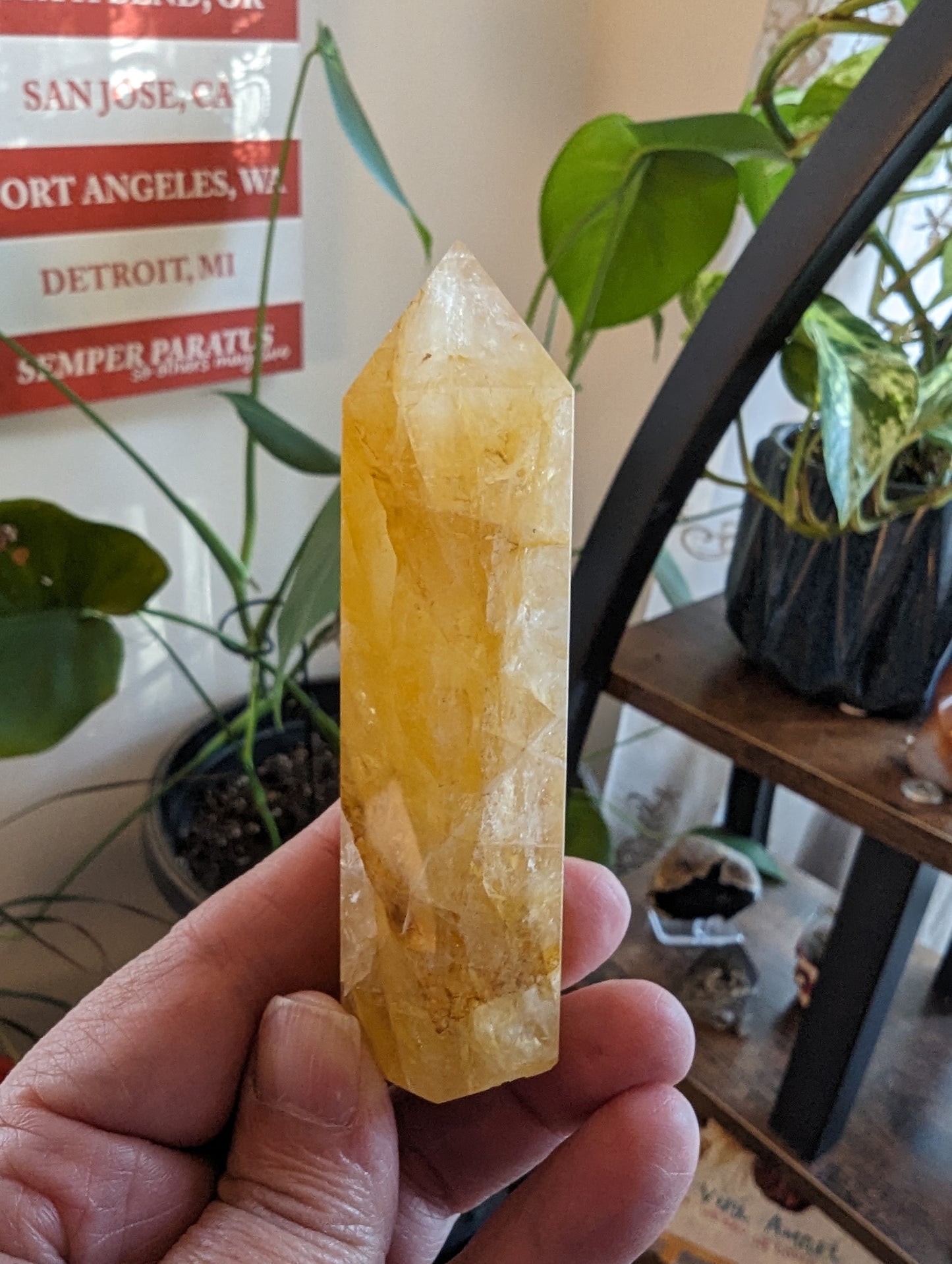 Golden Healer Energy Tower - HEALING, CLEANSING, SPIRITUALITY