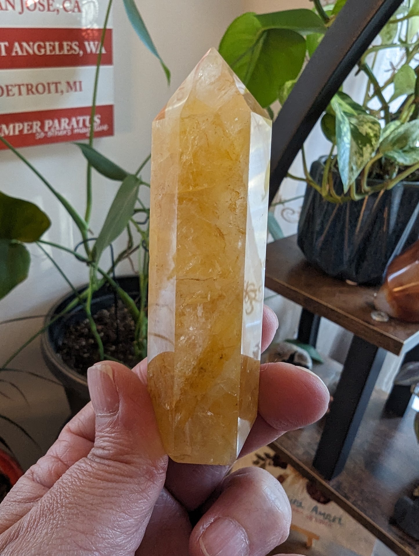 Golden Healer Energy Tower - HEALING, CLEANSING, SPIRITUALITY