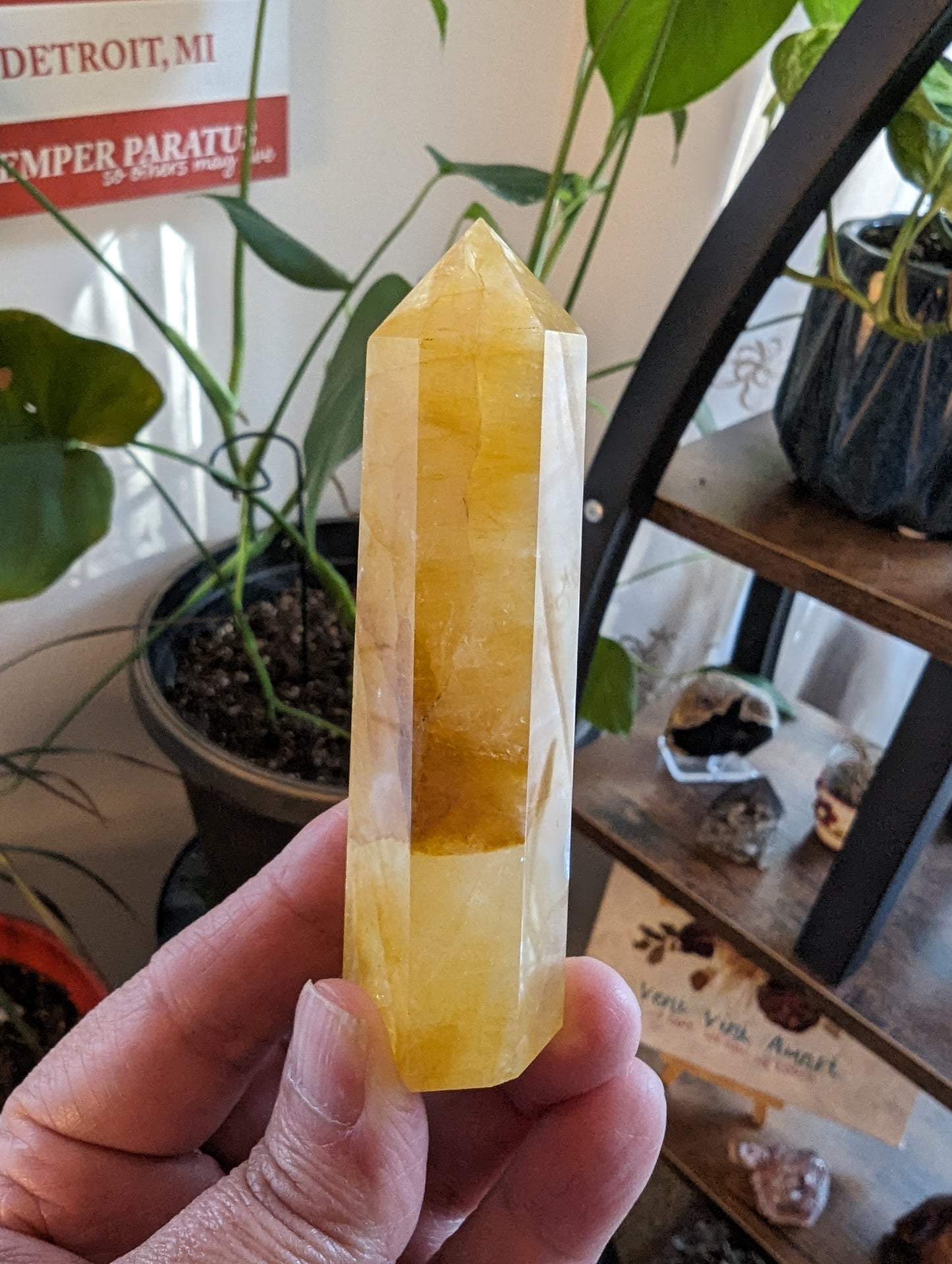 Golden Healer Energy Tower - HEALING, CLEANSING, SPIRITUALITY