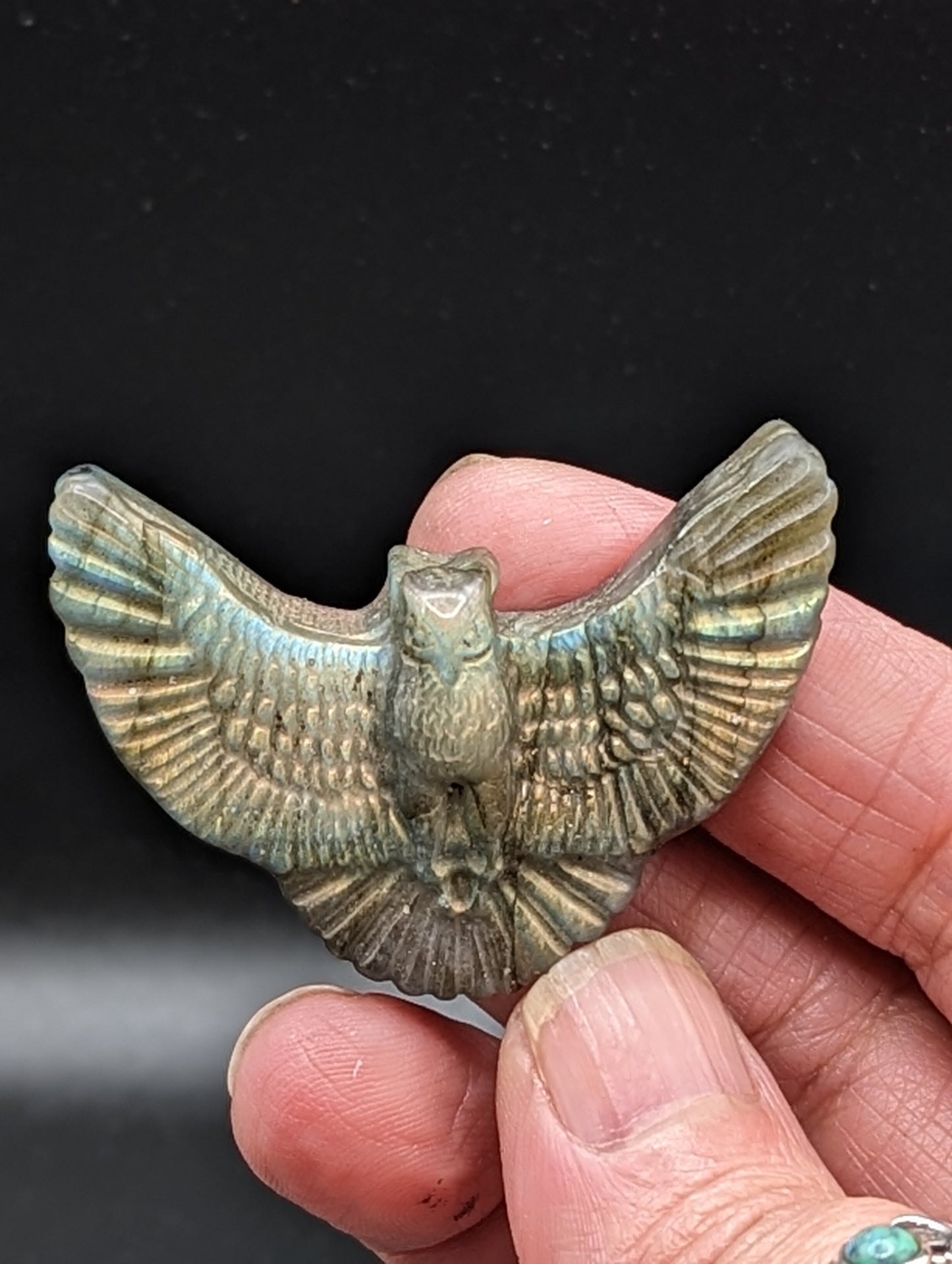 Labradorite Bird - STRENGTH, TRANFORMATION, INTUITION