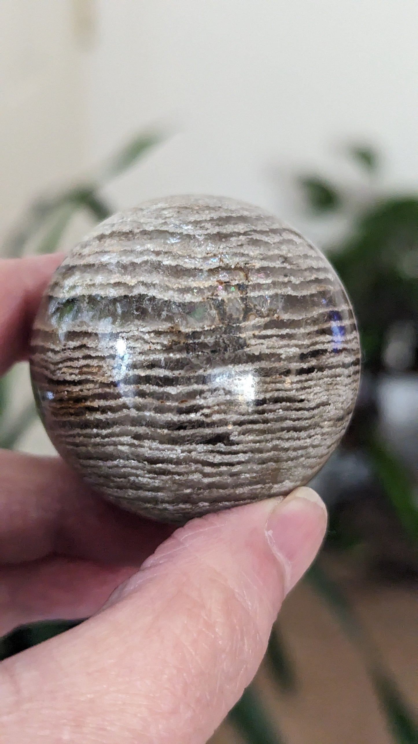 Thousand Layers Quartz Sphere