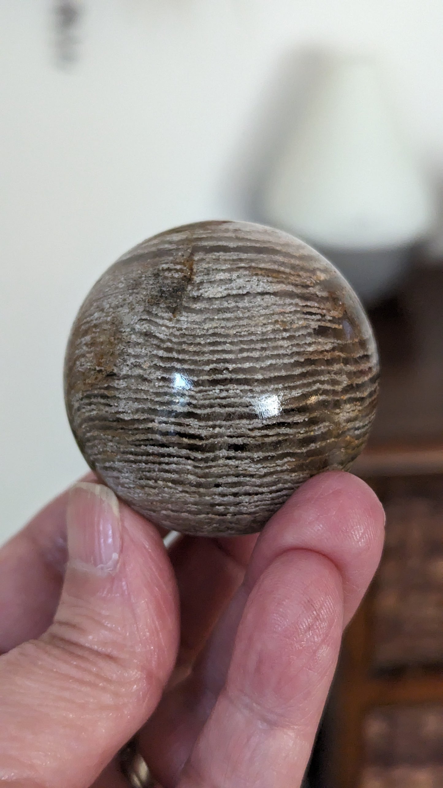 Thousand Layers Quartz Sphere