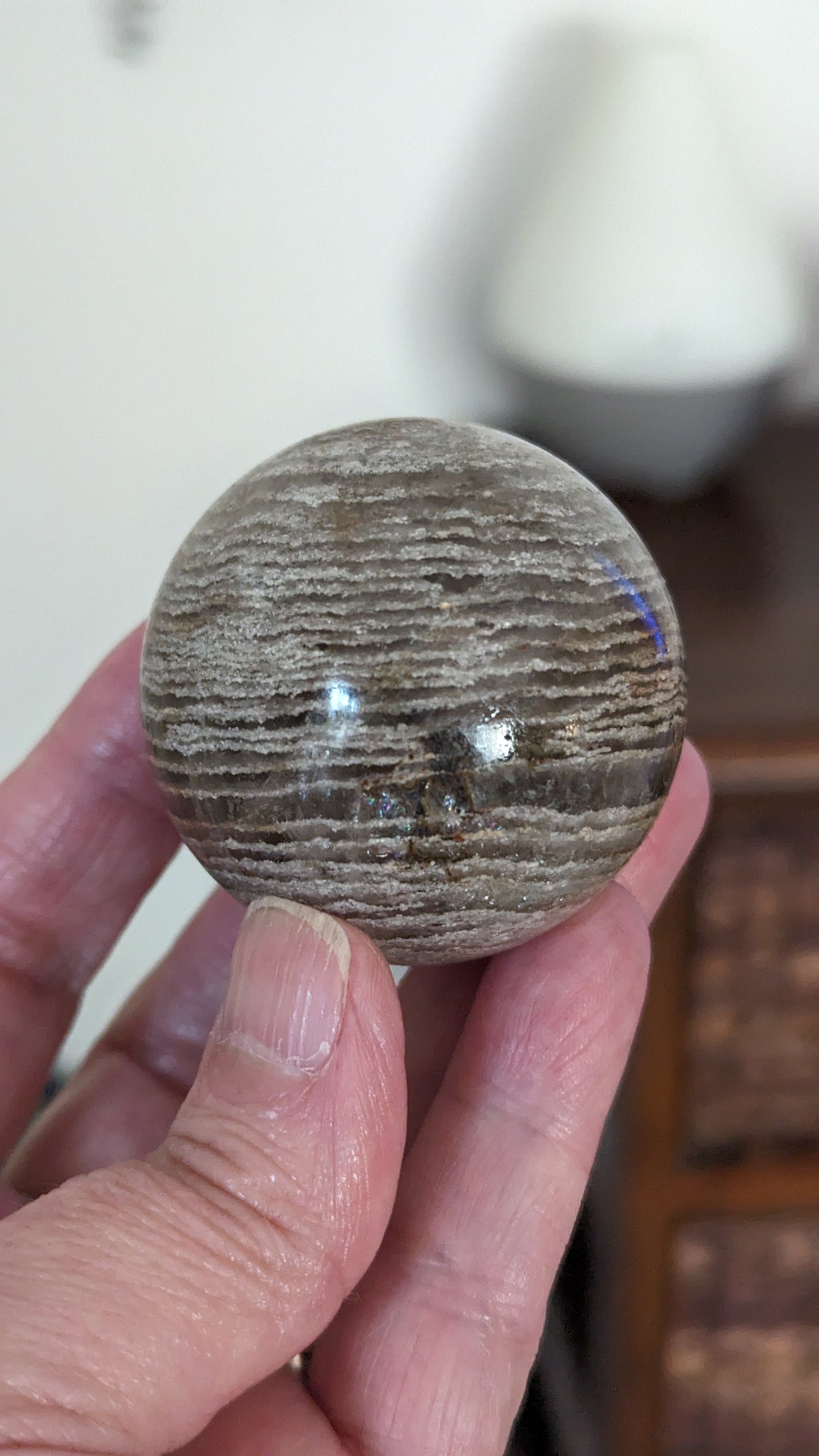 Thousand Layers Quartz Sphere