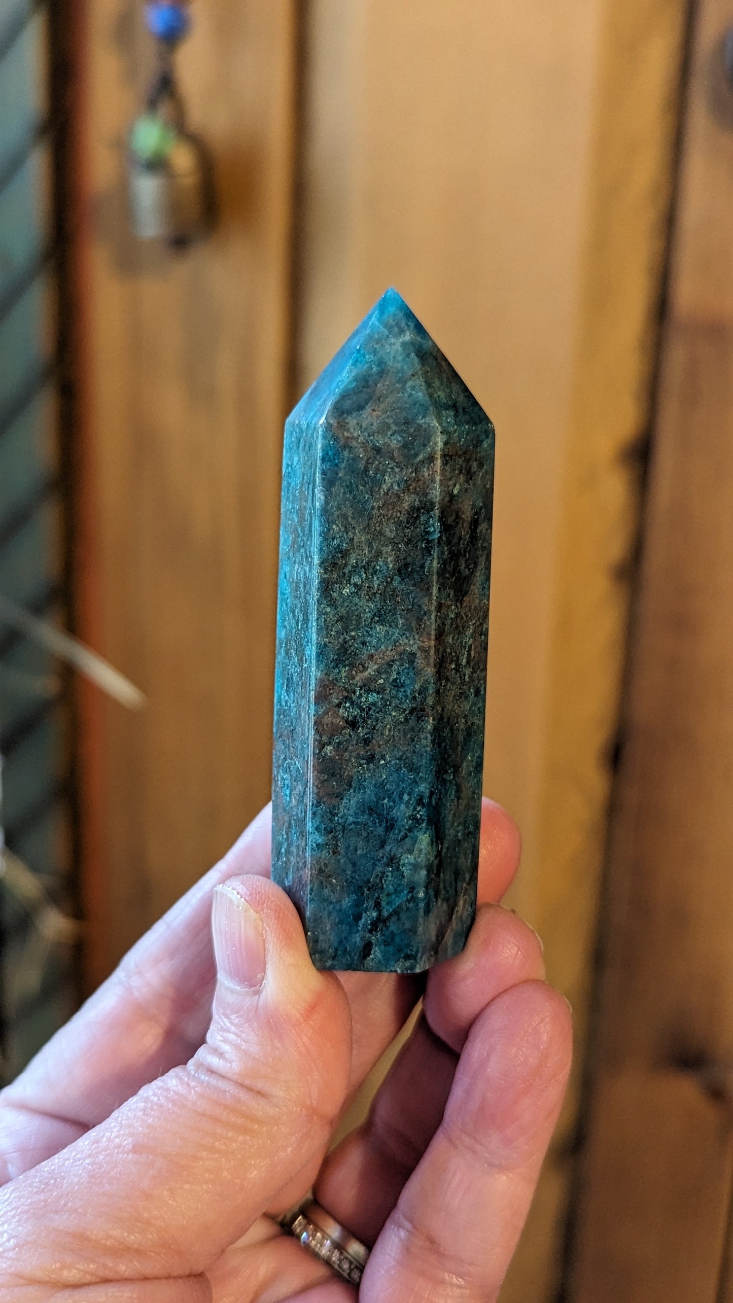 Blue Apatite Energy Tower - CLARITY, GUIDANCE, EXPRESSION