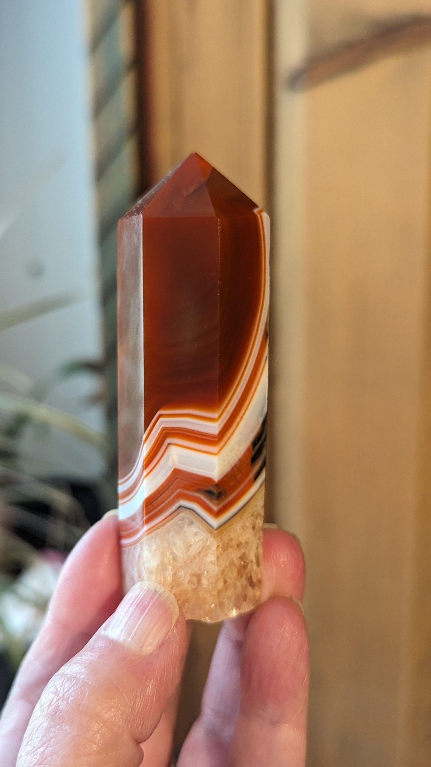 Carnelian Energy Tower - VITALITY, CREATIVITY, GROUNDING