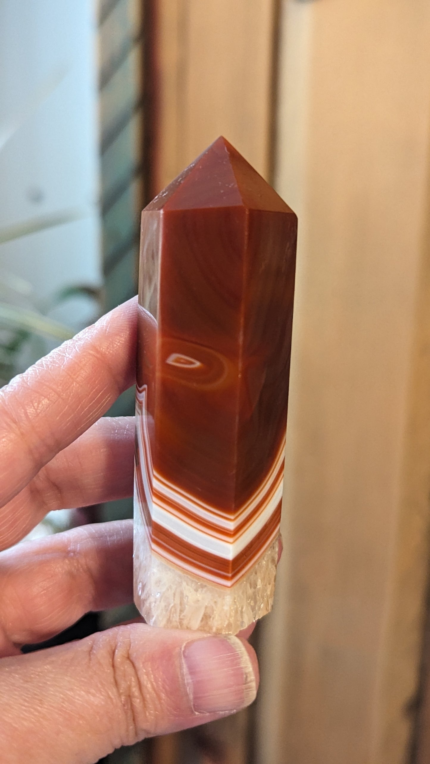 Carnelian Energy Tower - VITALITY, CREATIVITY, GROUNDING