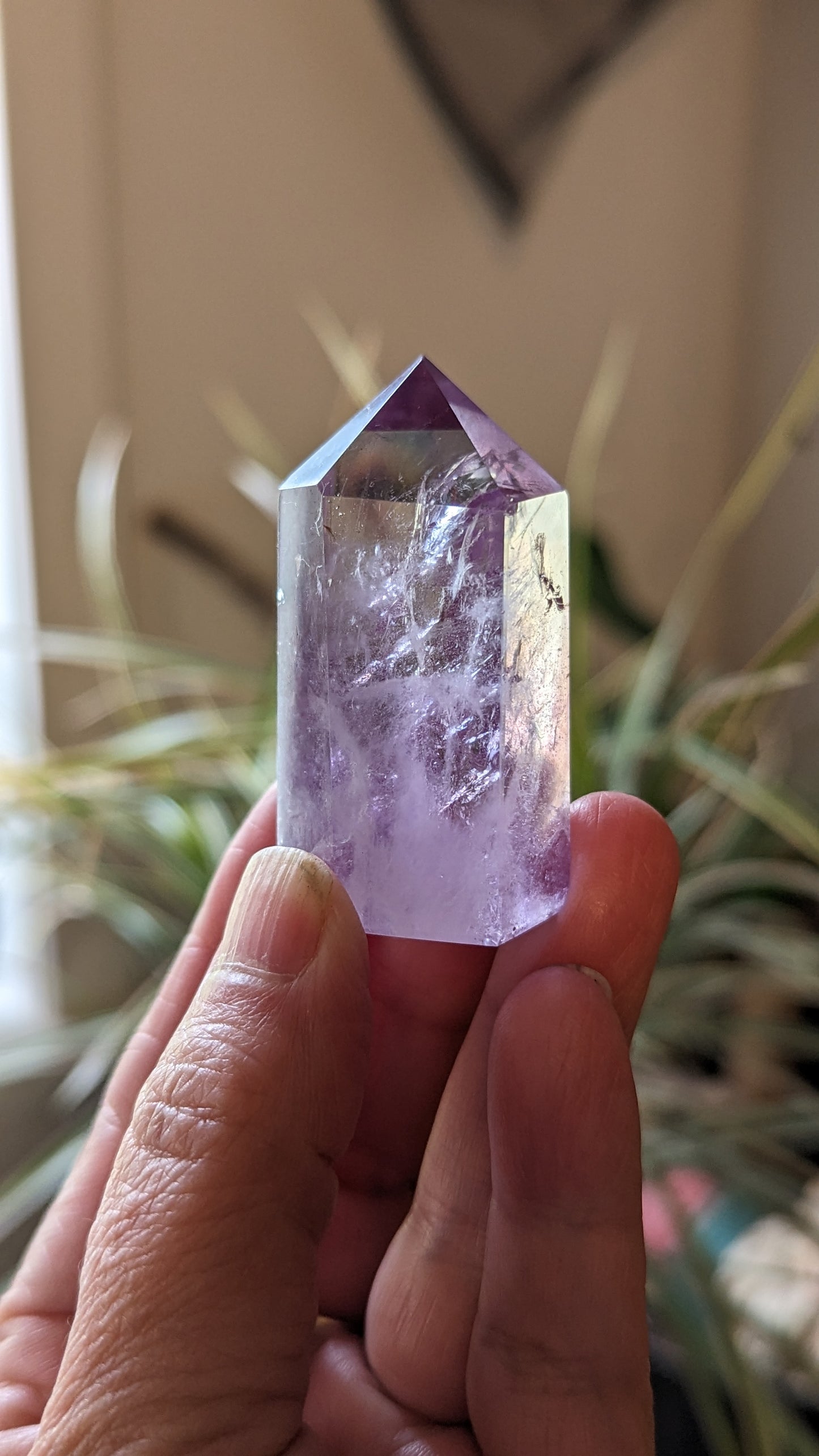 Amethyst Energy Tower- WISDOM, SPIRITUALITY, CALMING