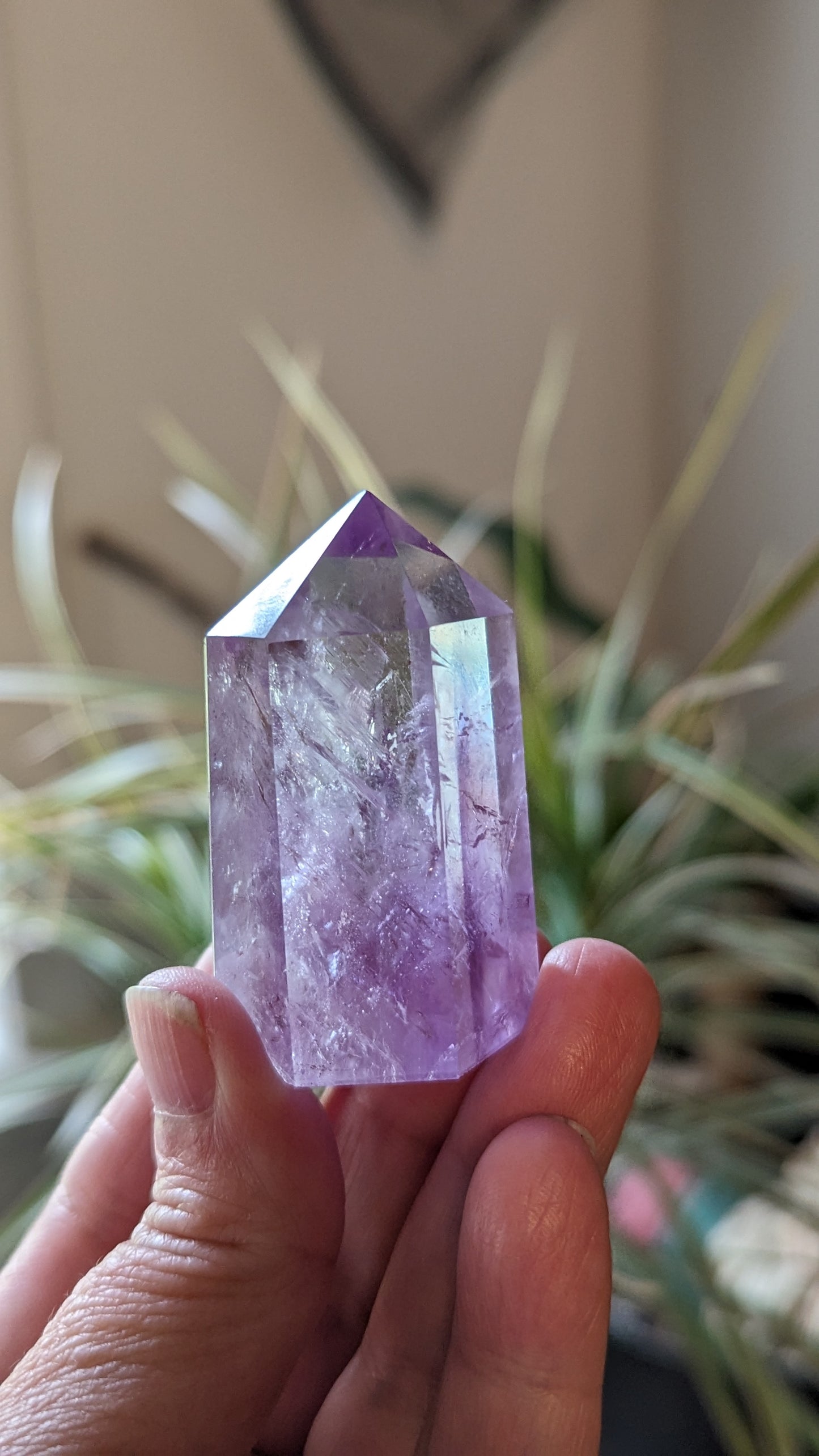 Amethyst Energy Tower- WISDOM, SPIRITUALITY, CALMING