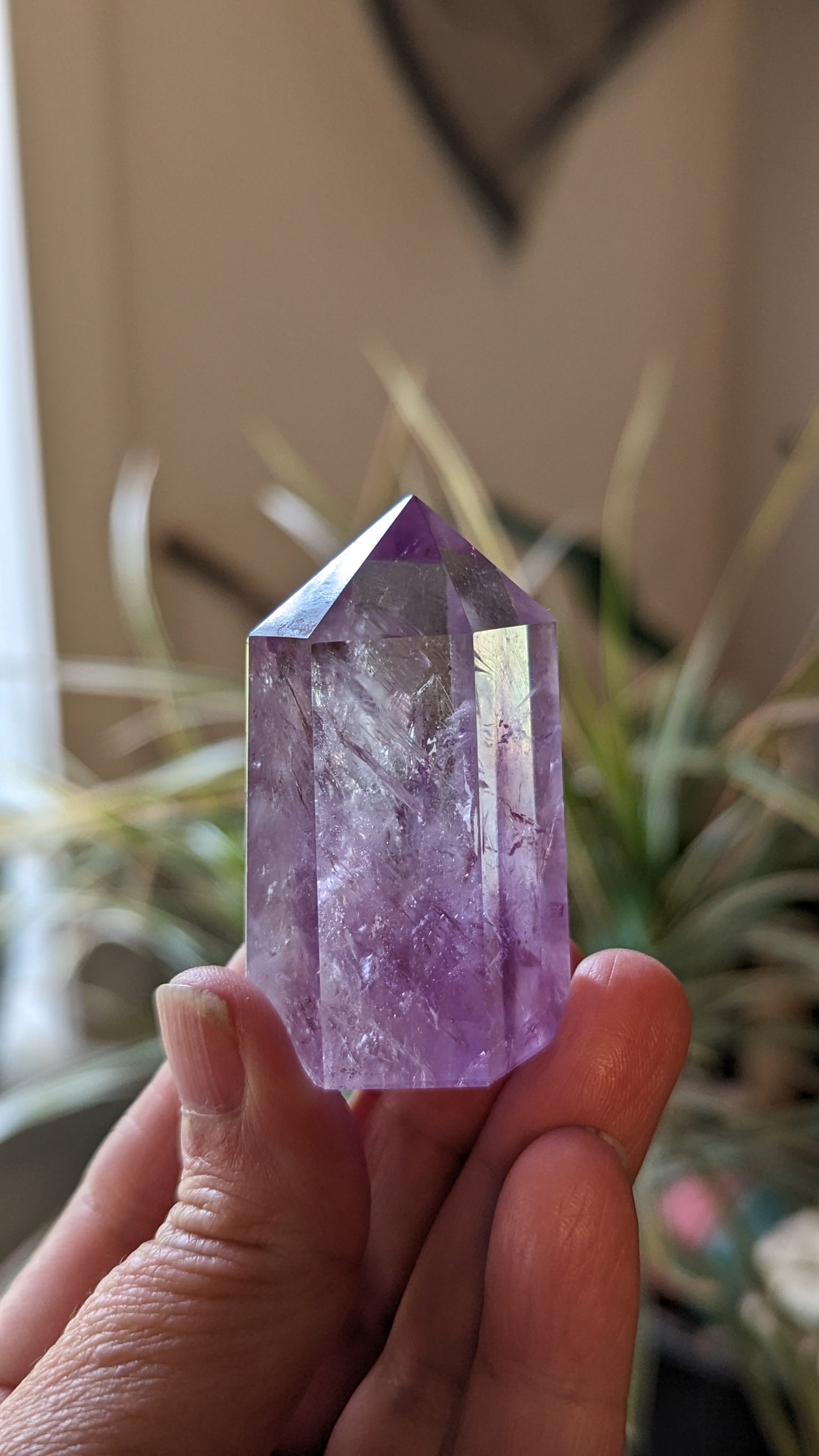 Amethyst Energy Tower- WISDOM, SPIRITUALITY, CALMING