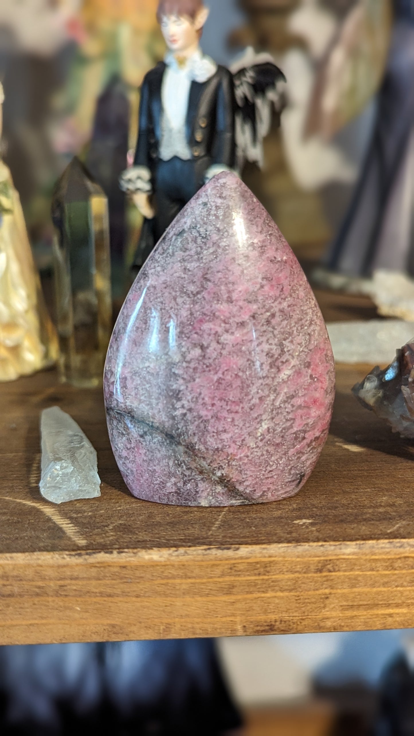 Rhodonite Free Form - LOVE, HEALING, BALANCE