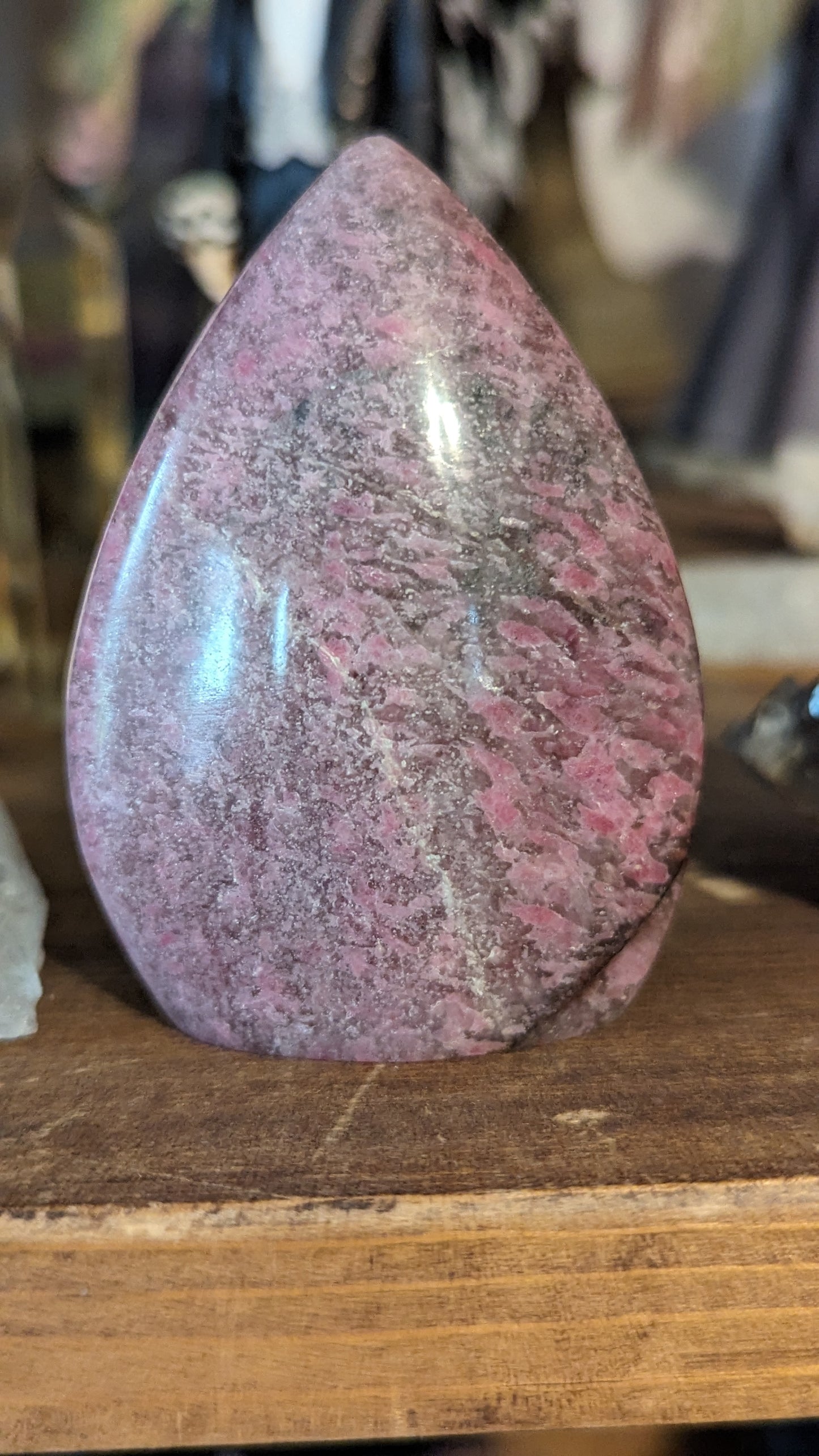 Rhodonite Free Form - LOVE, HEALING, BALANCE