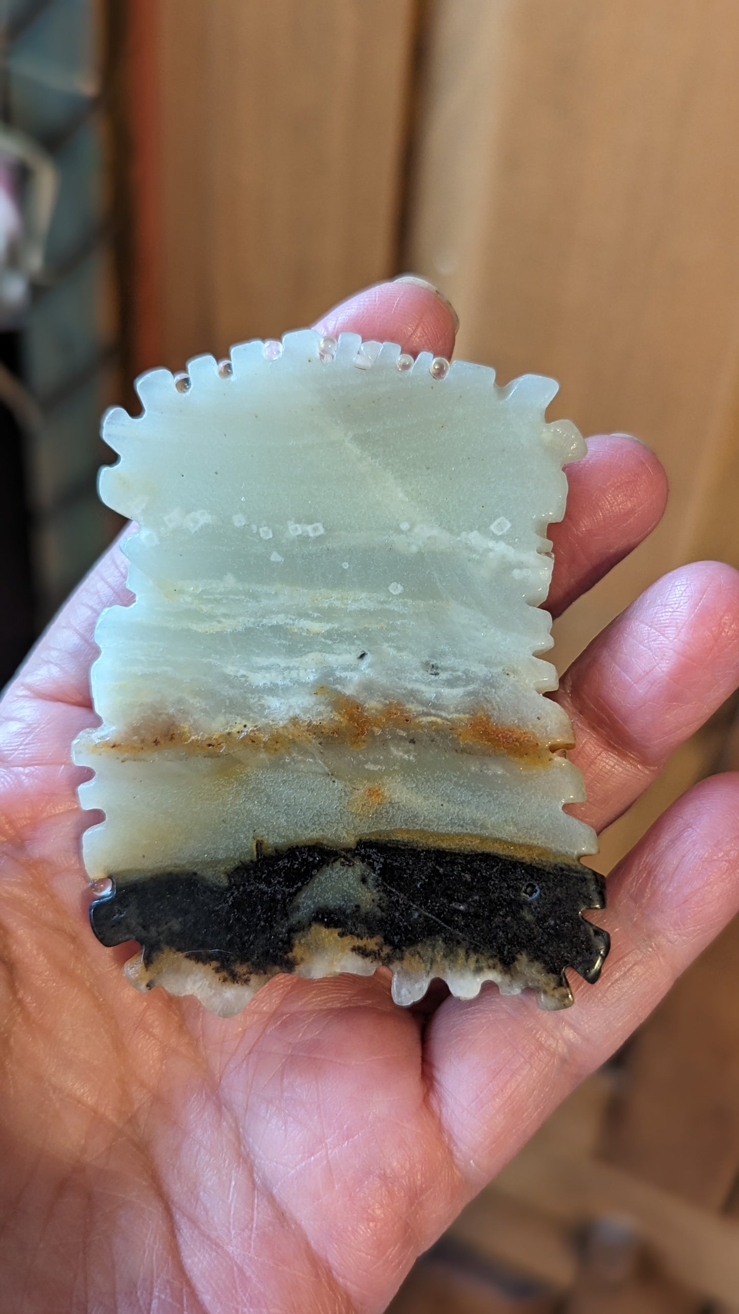 Turtle (Caribbean Calcite) - RELAXATION, CALMING, BALANCING