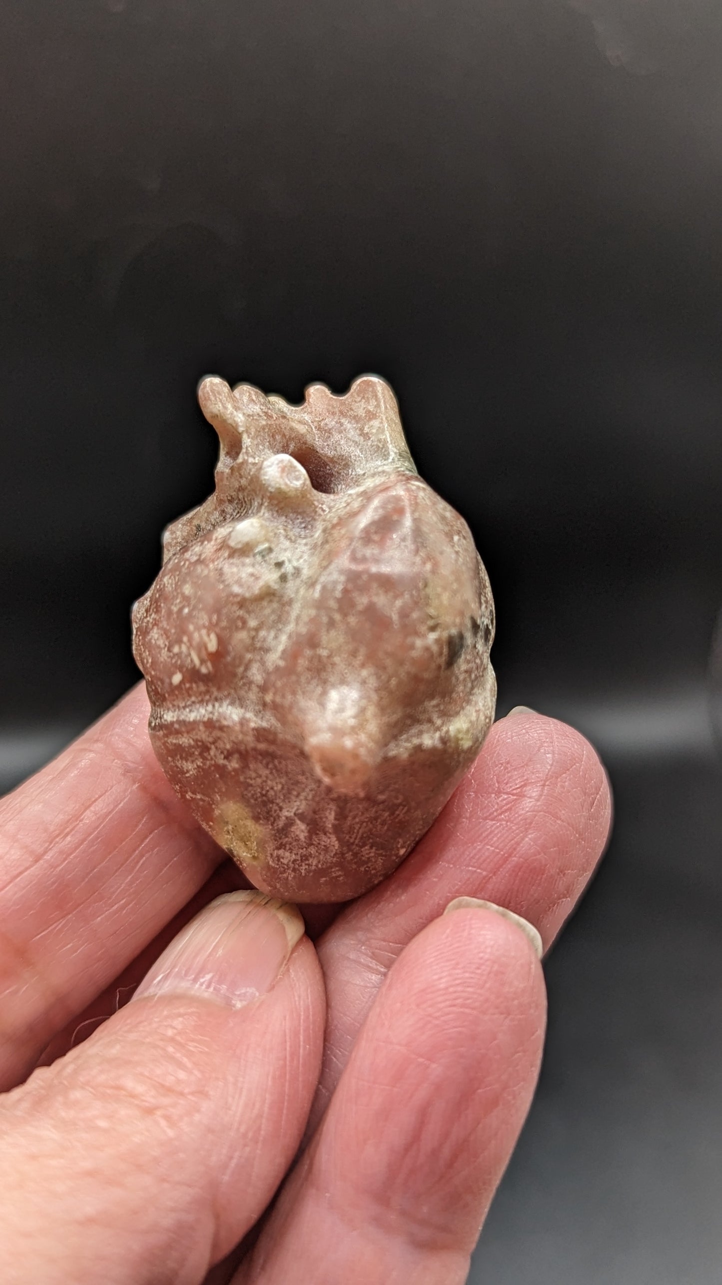 Human Heart (Pink Opal) - RENEWAL, ACCEPTANCE, LOVE