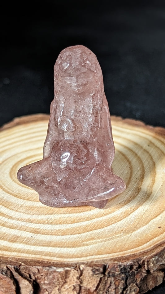 Mother Earth (Strawberry Quartz) - GRATITUDE, UNIVERSAL LOVE, HARMONY