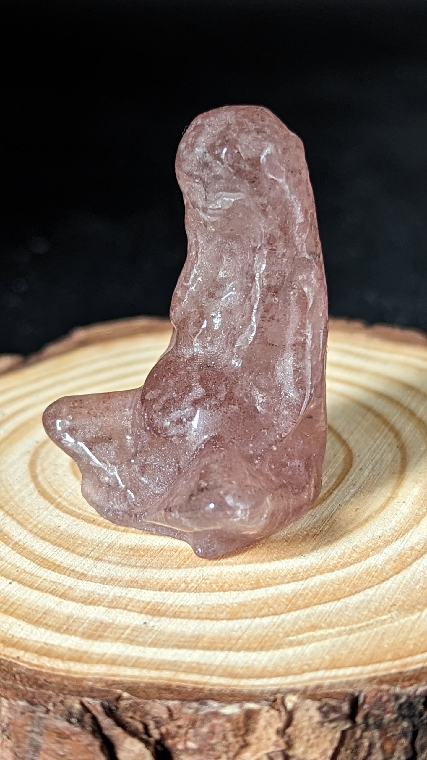 Mother Earth (Strawberry Quartz) - GRATITUDE, UNIVERSAL LOVE, HARMONY