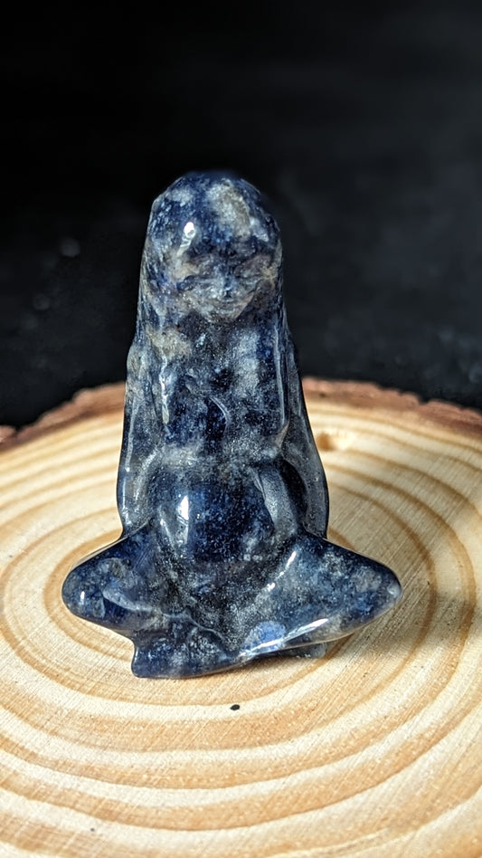 Mother Earth (Sodalite) UV Reactive - HARMONY, SELF EXPRESSION, FOCUS