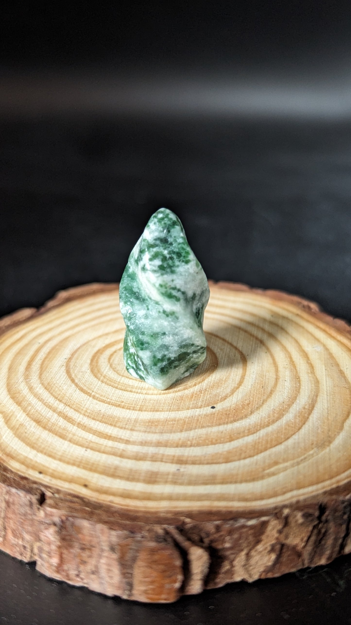 Flame (Mini) (Tree Agate) - CALMING, HARMONY, REMOVES BLOCKAGES