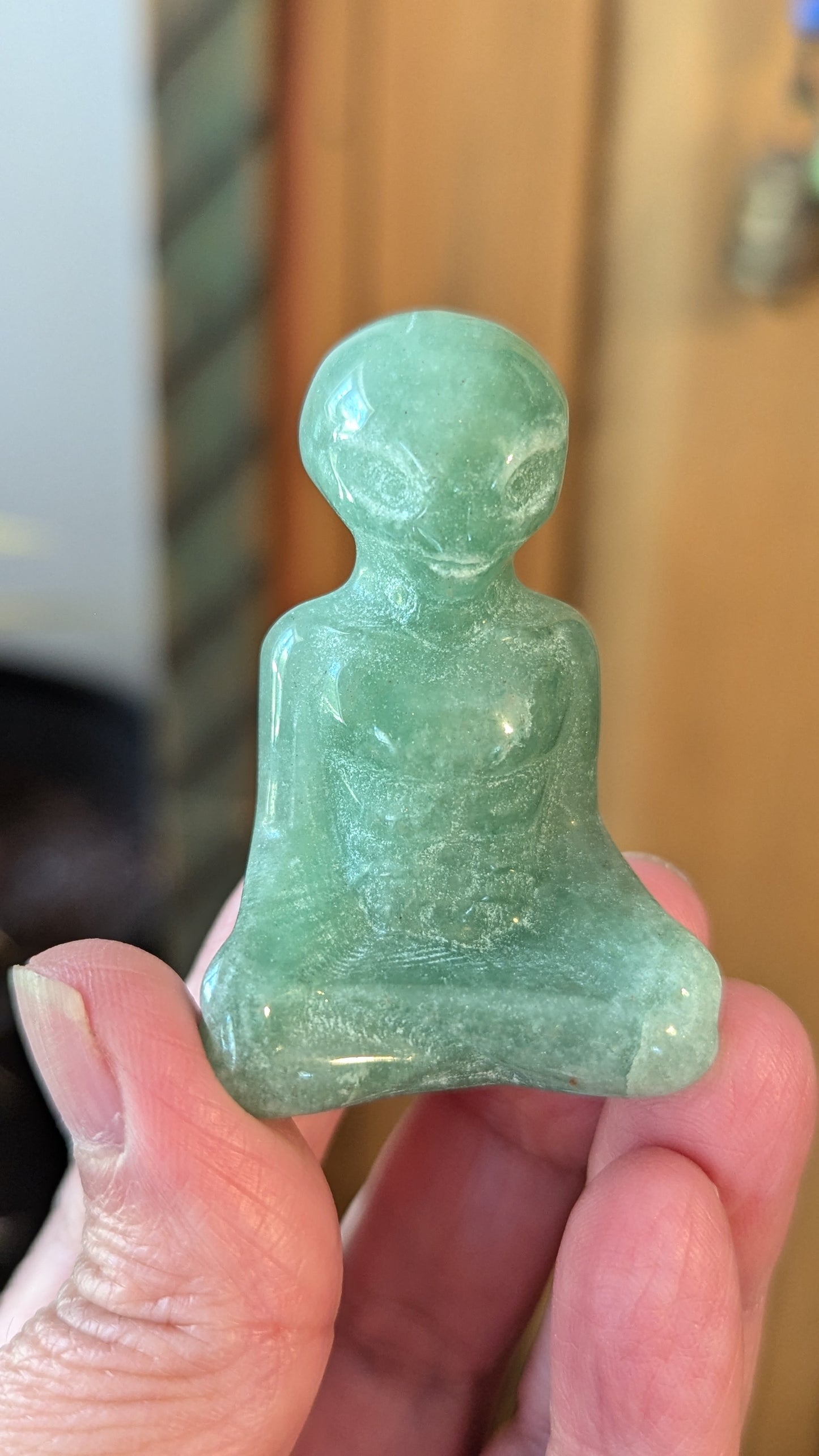 Alien (Green Aventurine) - HEALING, ABUNDANCE, GROWTH