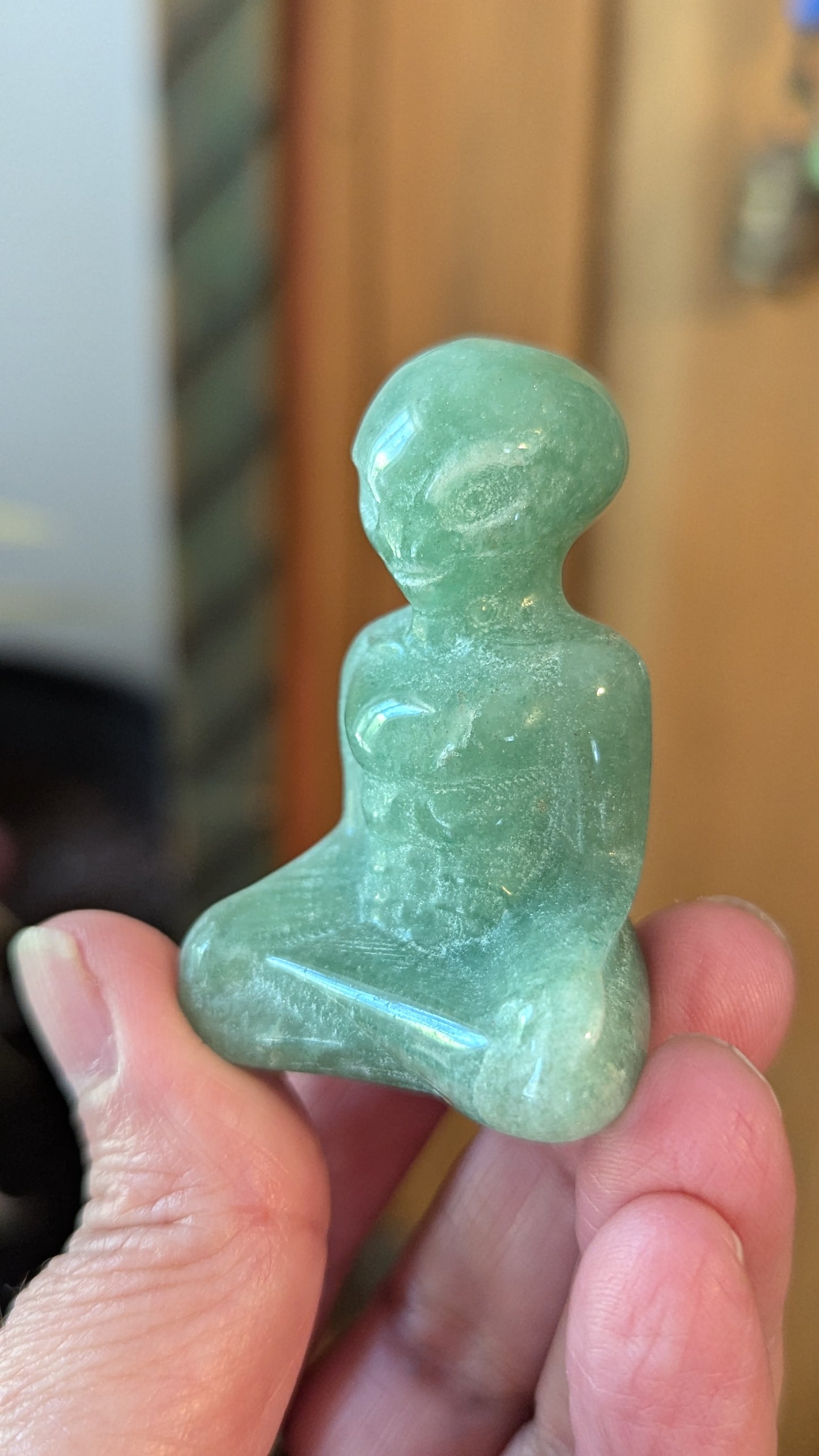 Alien (Green Aventurine) - HEALING, ABUNDANCE, GROWTH