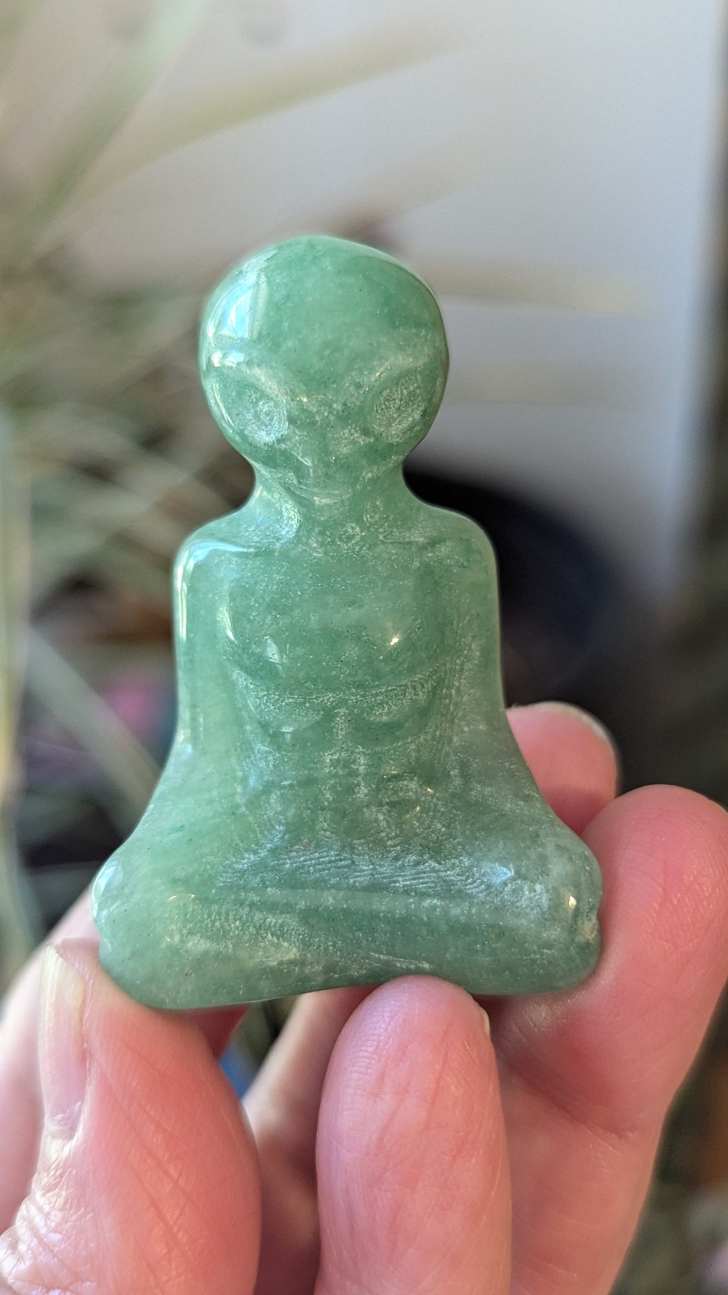 Alien (Green Aventurine) - HEALING, ABUNDANCE, GROWTH