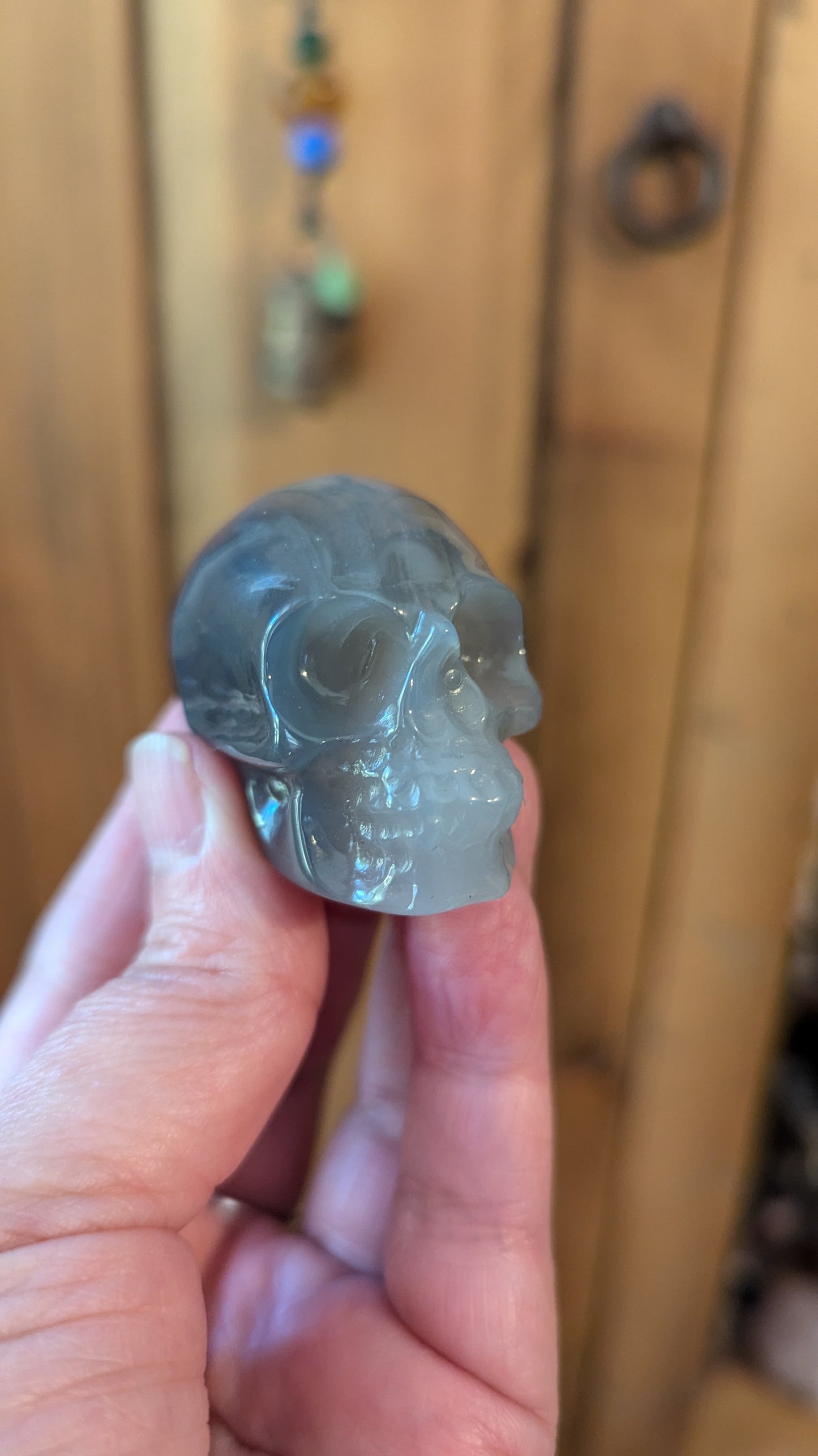 Skull (Agate) - COURAGE, STRENGTH, PROTECTION