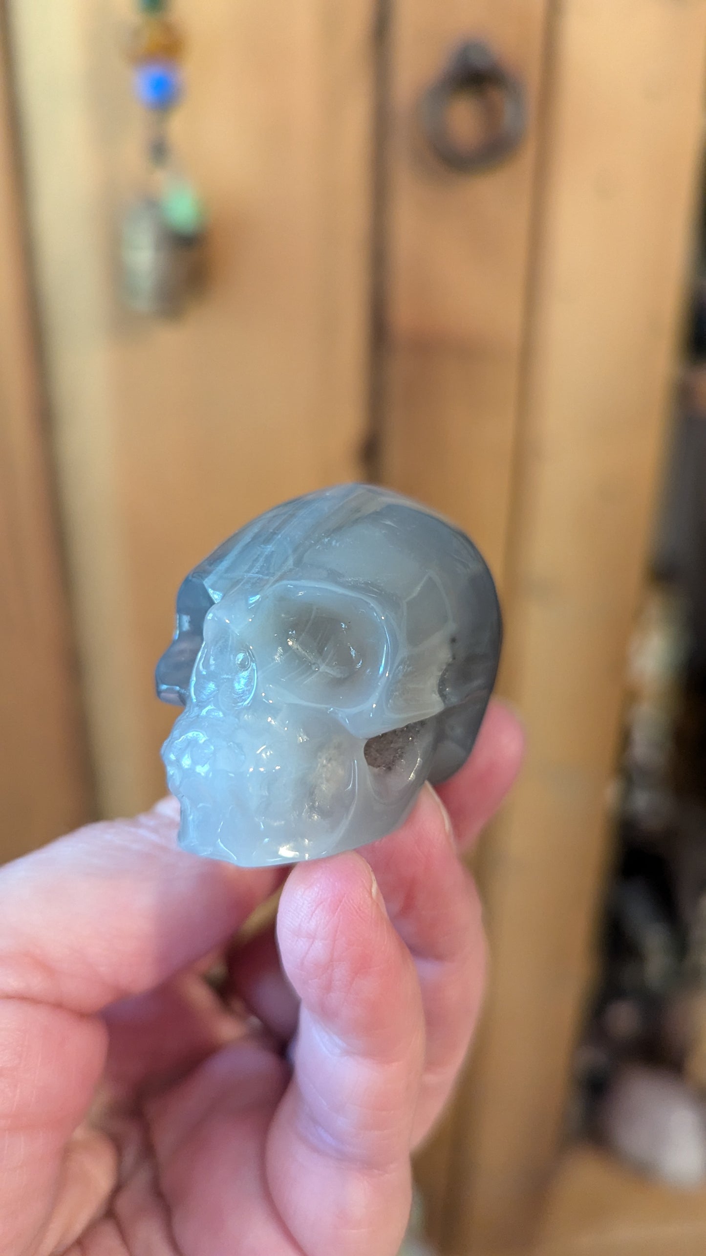 Skull (Agate) - COURAGE, STRENGTH, PROTECTION