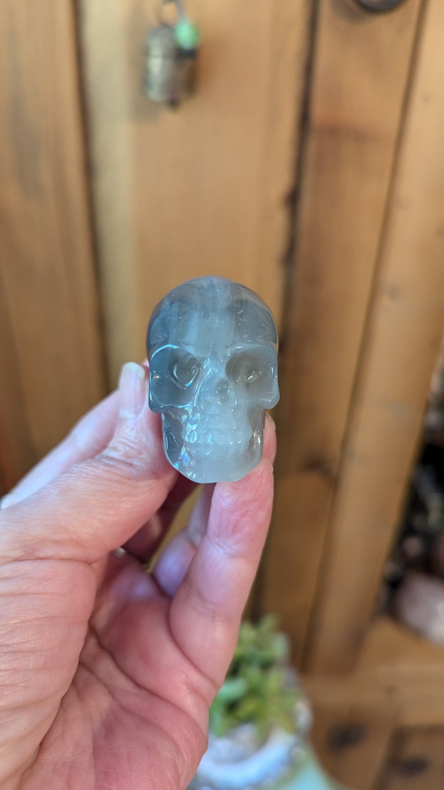 Skull (Agate) - COURAGE, STRENGTH, PROTECTION