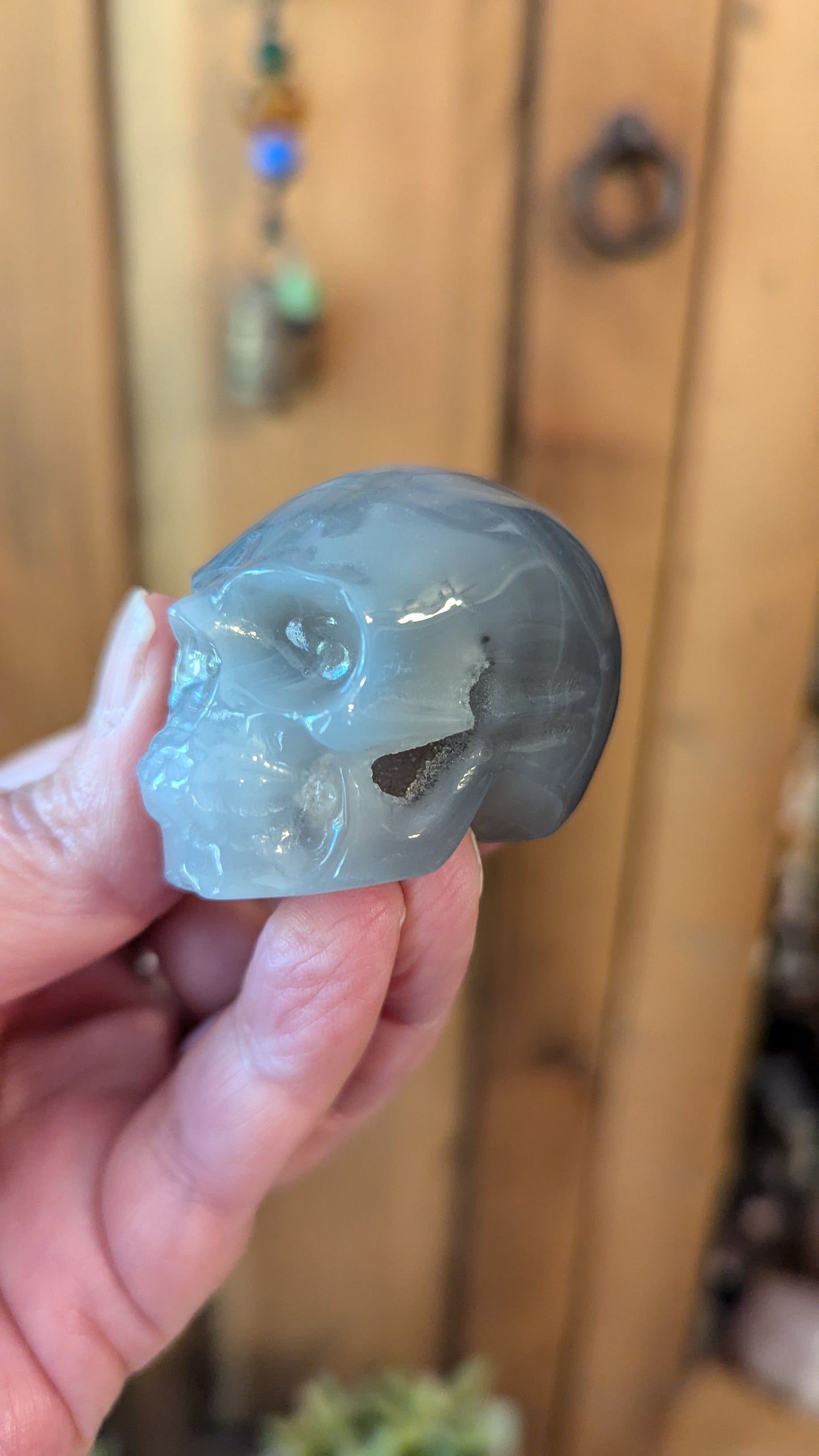 Skull (Agate) - COURAGE, STRENGTH, PROTECTION