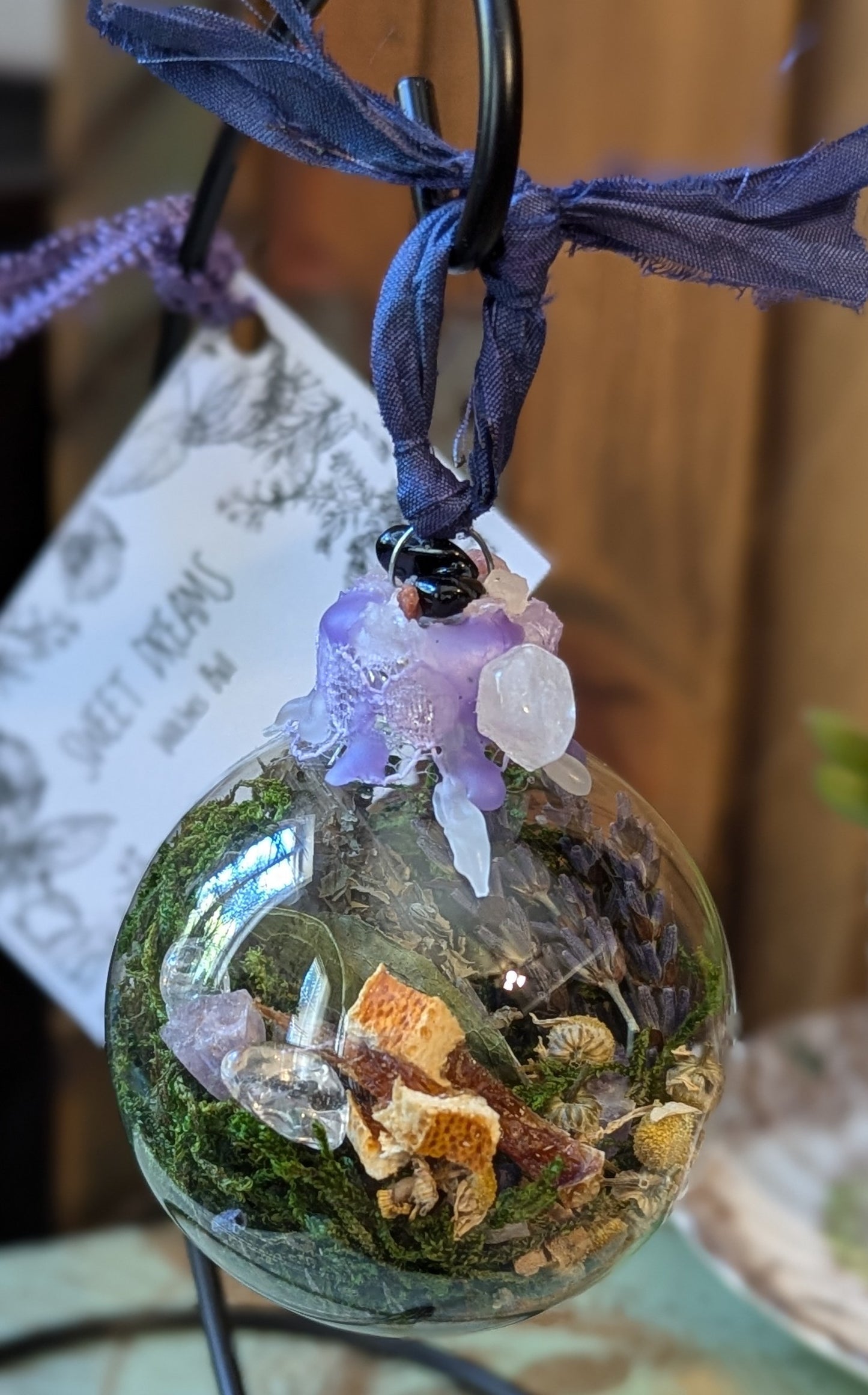 Sweet Dreams Witches Ball - I supply the elements, you supply the intention (DIY)