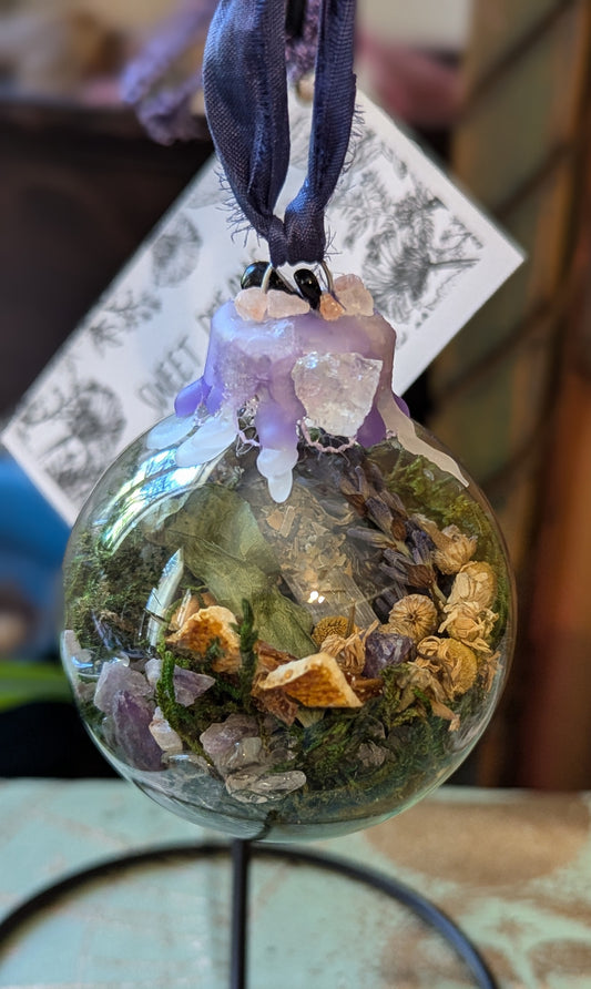 Sweet Dreams Witches Ball - I supply the elements, you supply the intention (DIY)