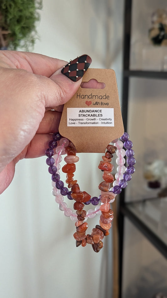 Abundance Stackable Bracelet Set