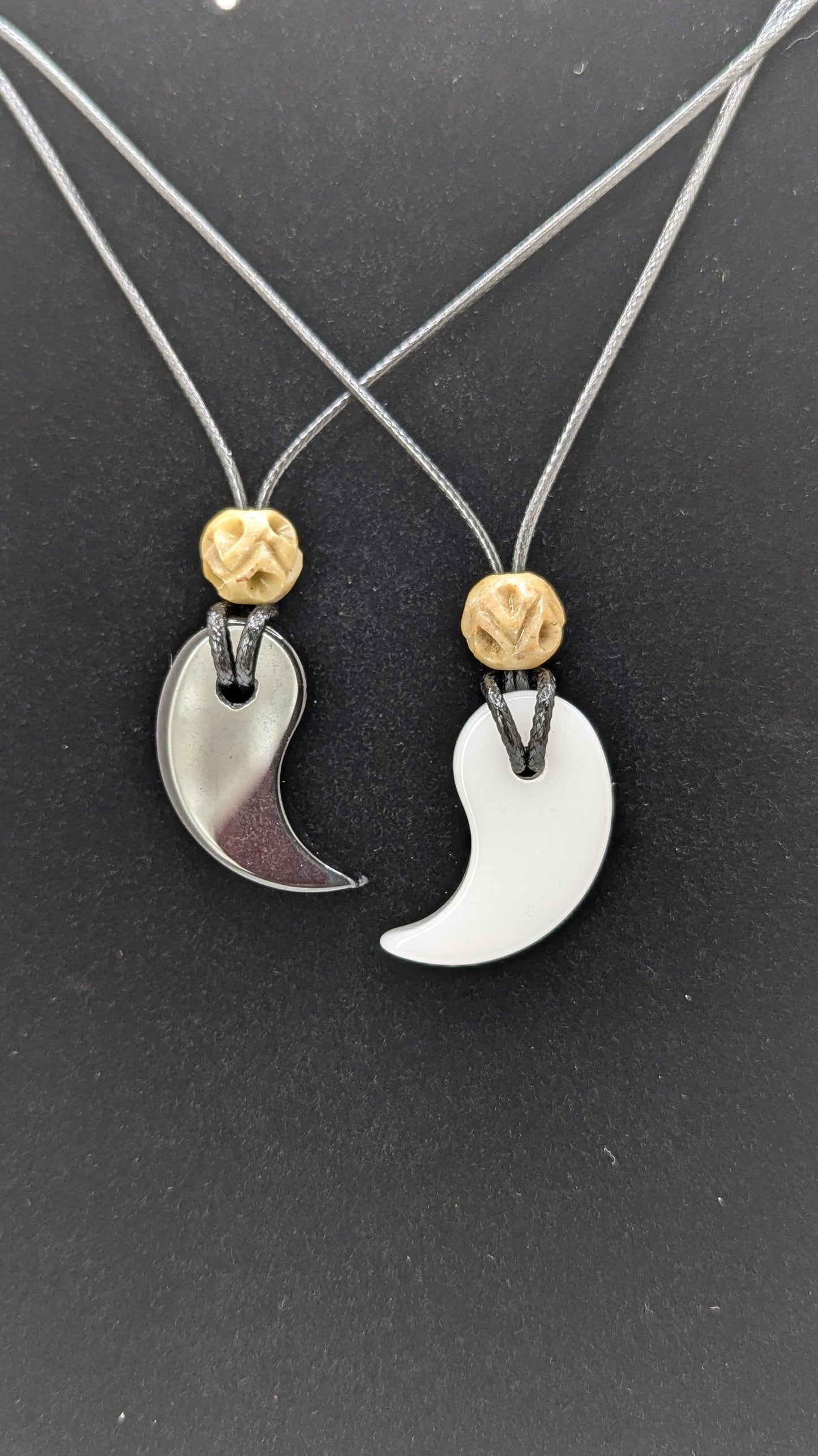 Ying/Yang Necklace Set