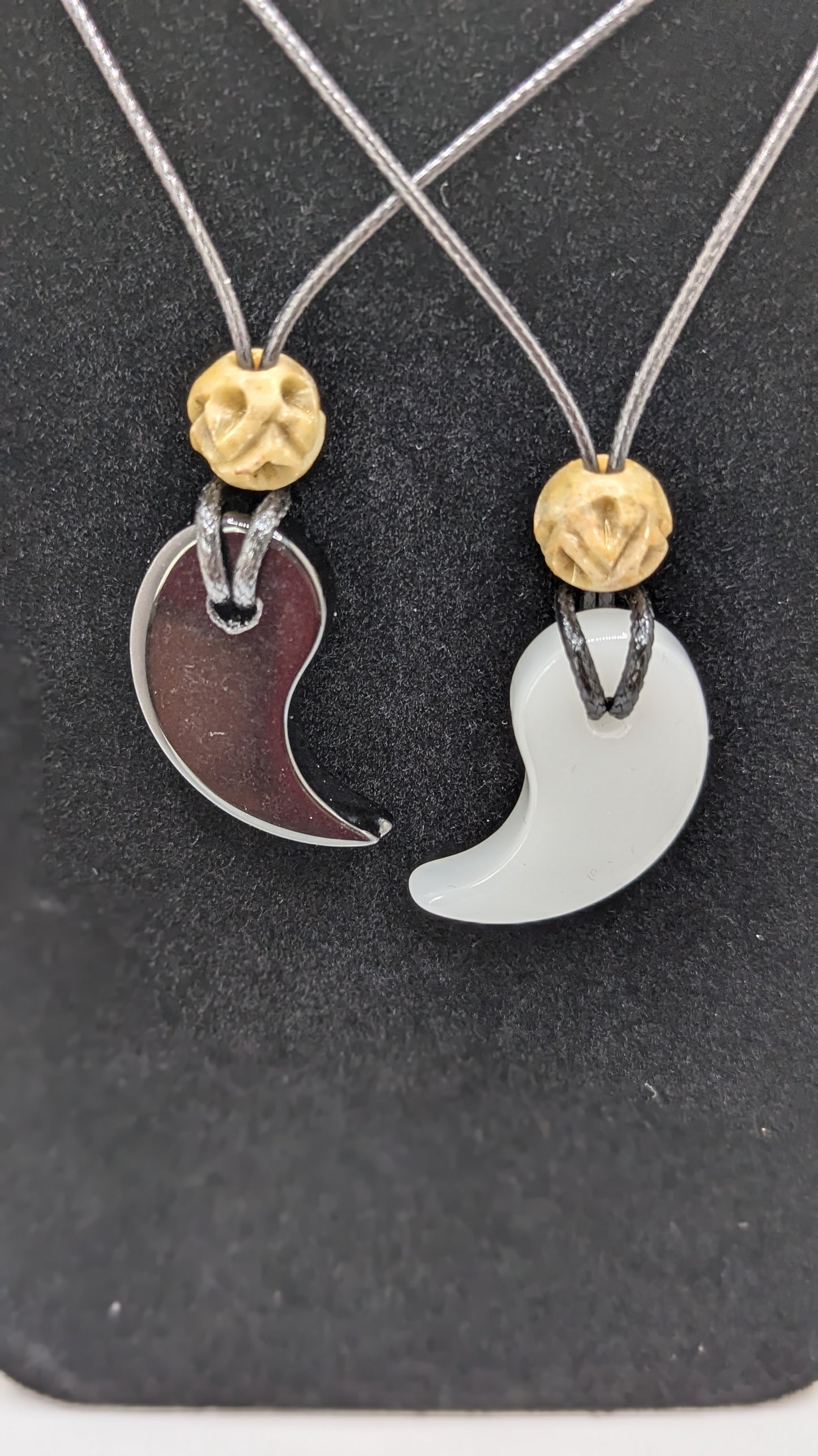 Ying/Yang Necklace Set