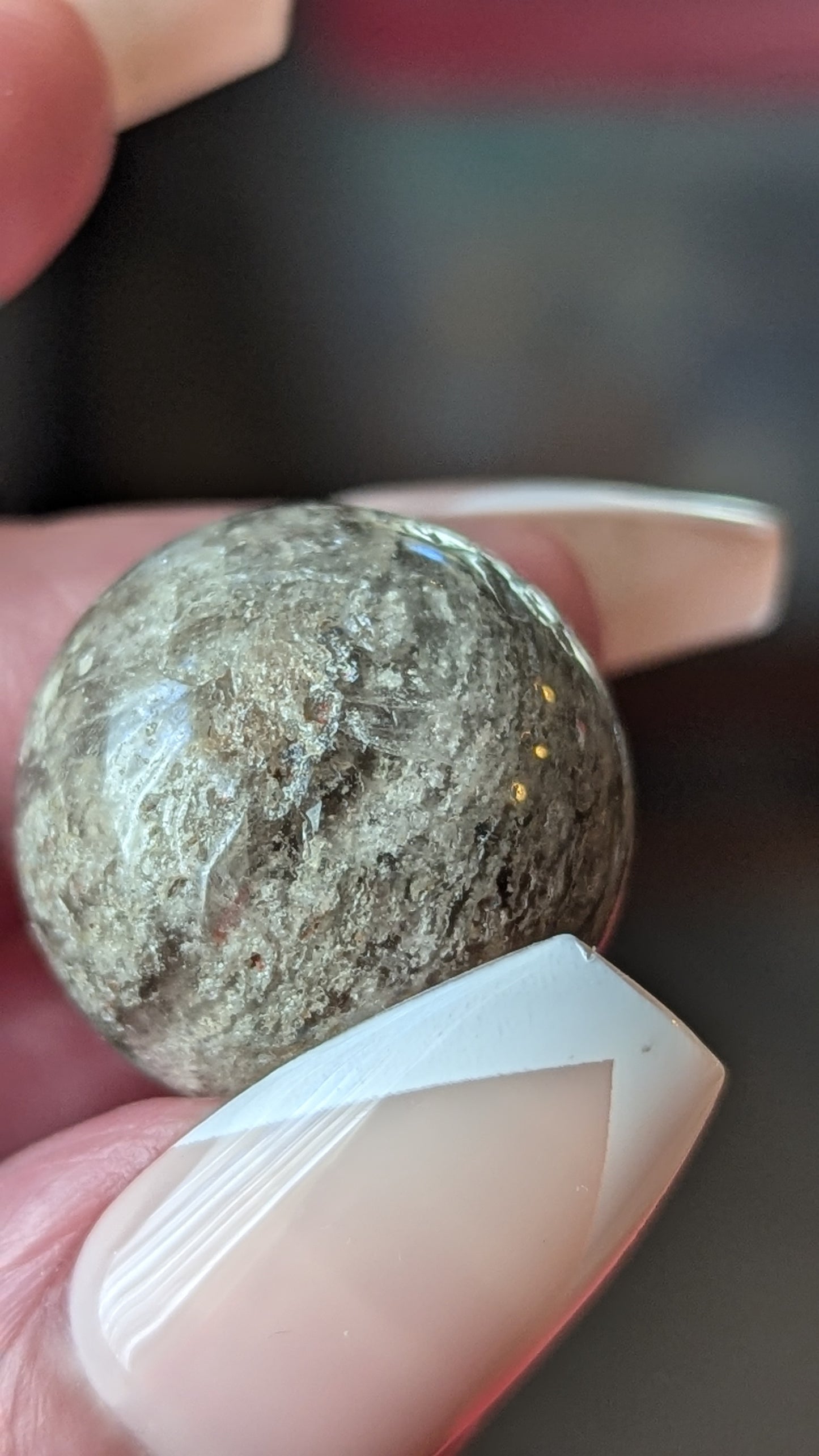 Garden Quartz Mini Sphere - ENHANCES, STIMULATES, HARMONIZES