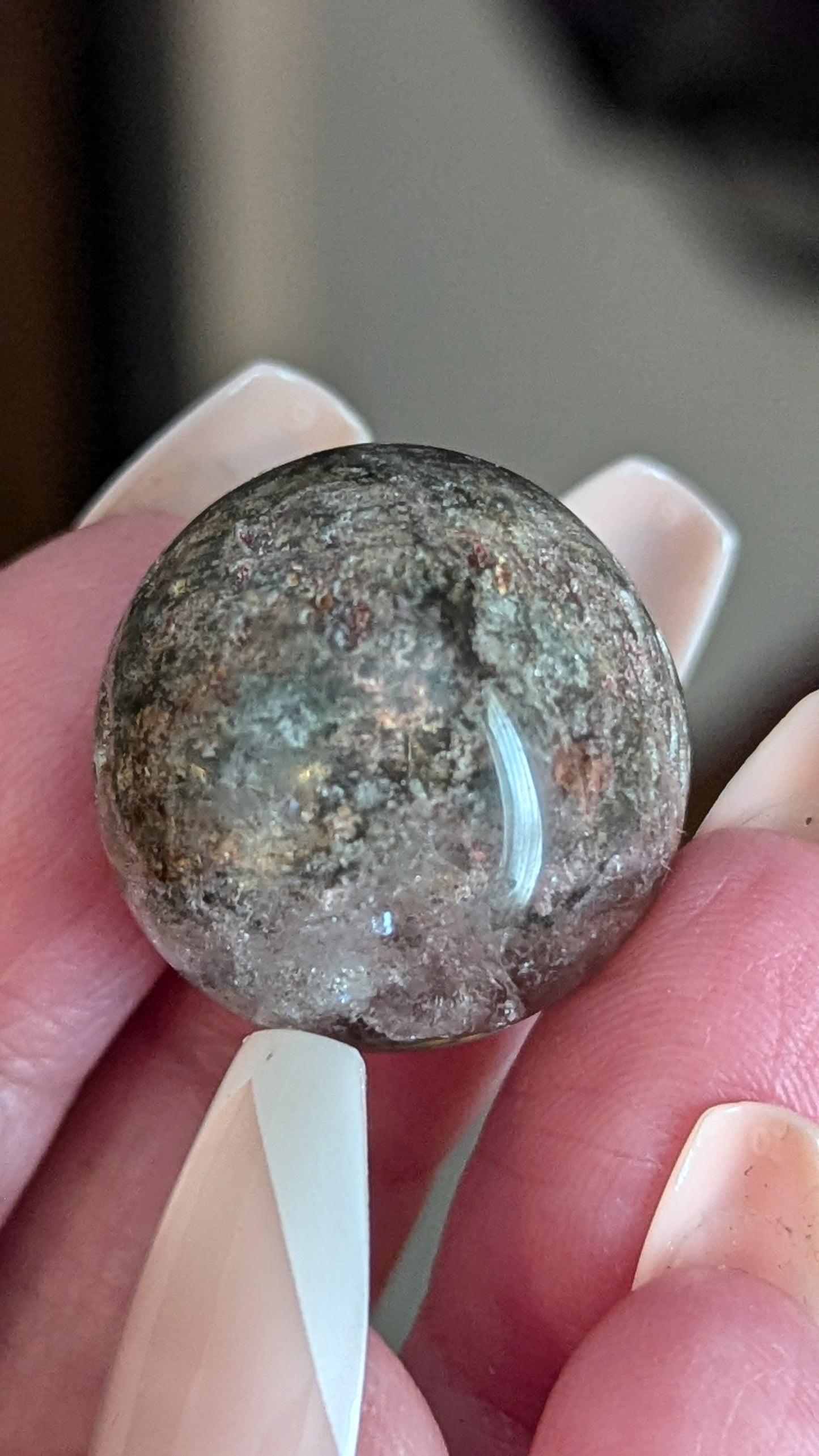 Garden Quartz Mini Sphere - ENHANCES, STIMULATES, HARMONIZE