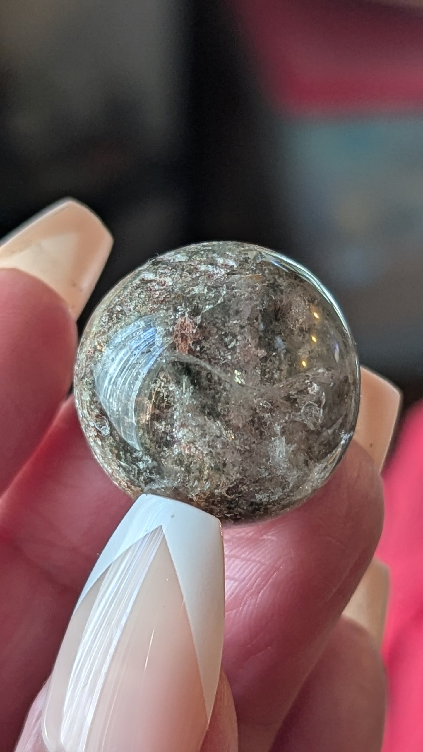 Garden Quartz Mini Sphere - ENHANCES, STIMULATES, HARMONIZE