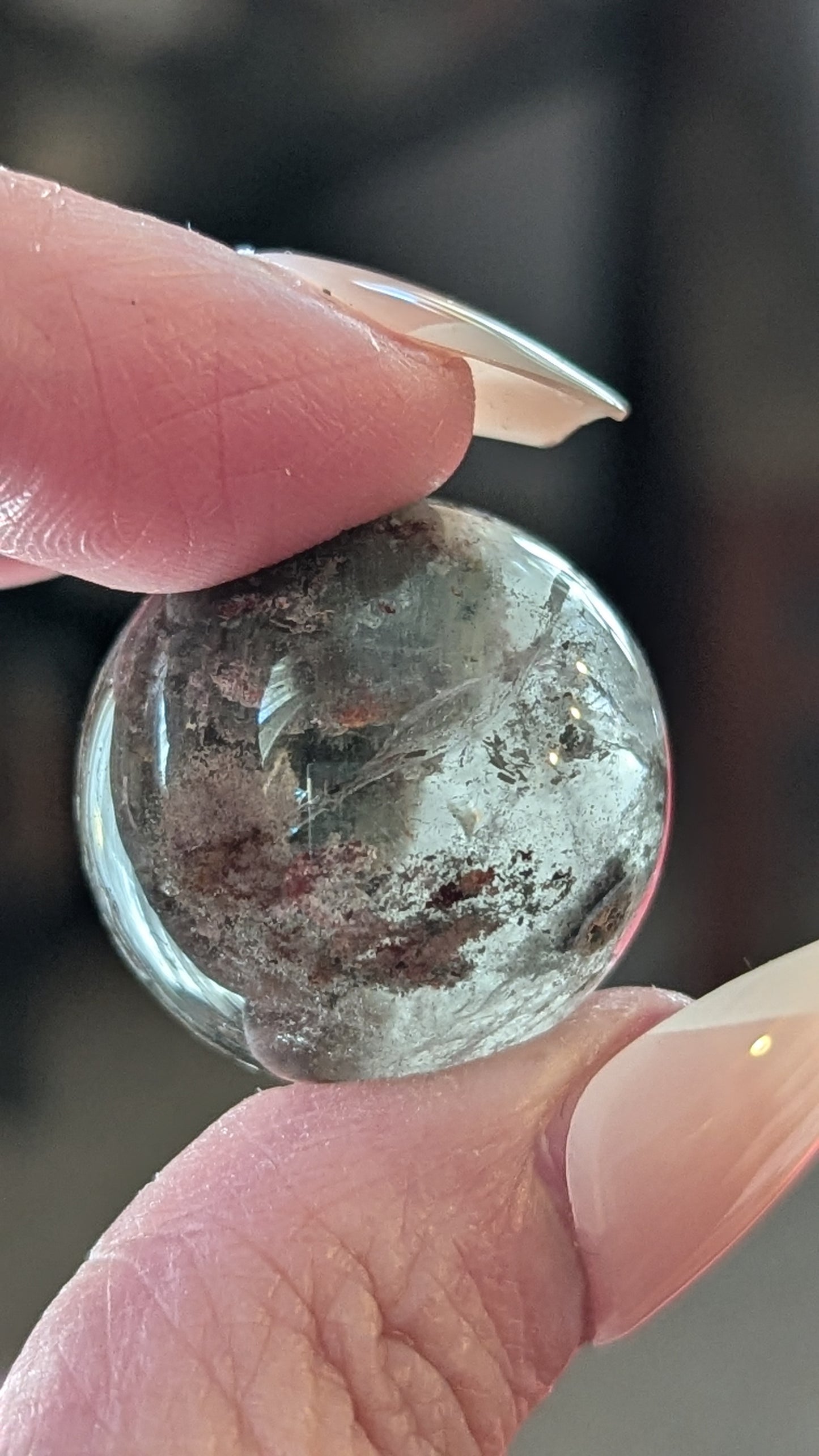 Garden Quartz Mini Sphere - ENHANCES, STIMULATES, HARMONIZE