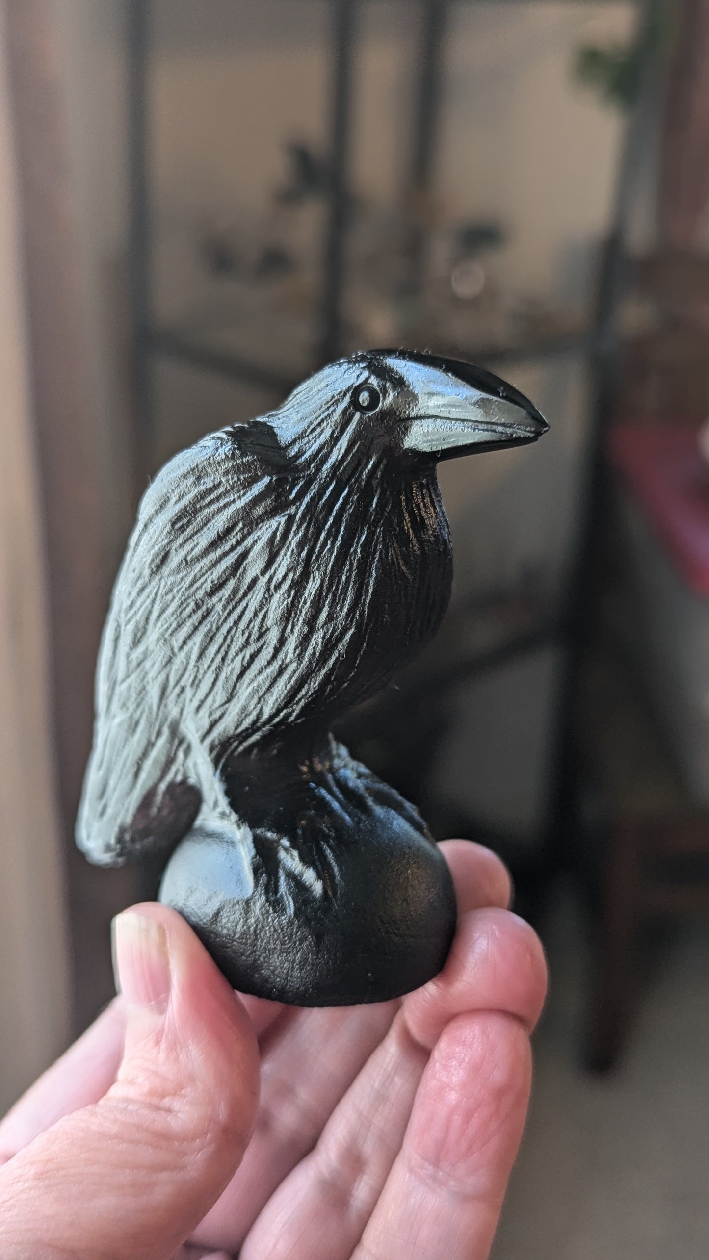 Crow (Black Obsidian) - PROTECTION, TRANSFORMATION, FULFILMENT