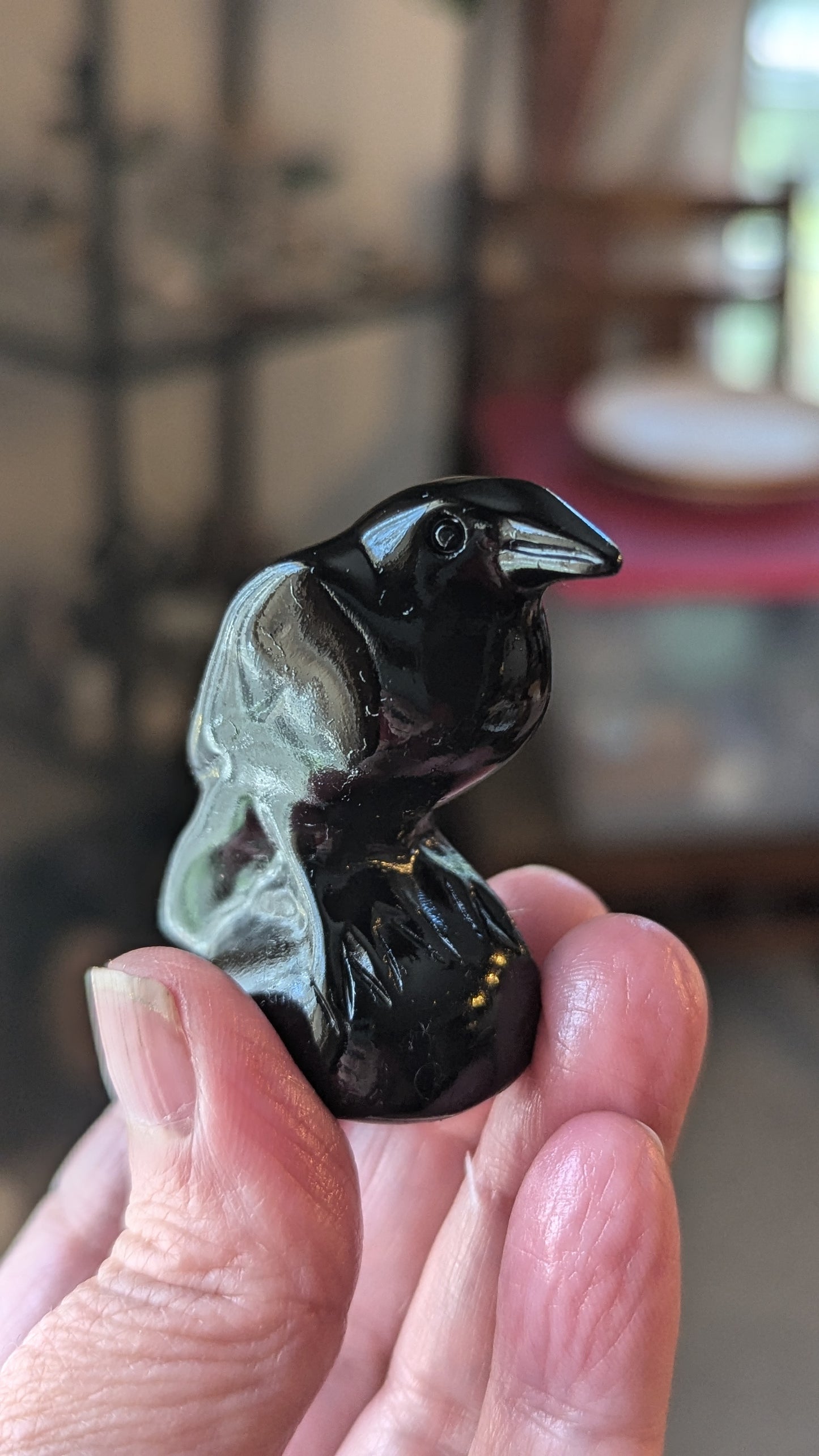 Crow (Black Obsidian) - PROTECTION, TRANSFORMATION, FULFILMENT